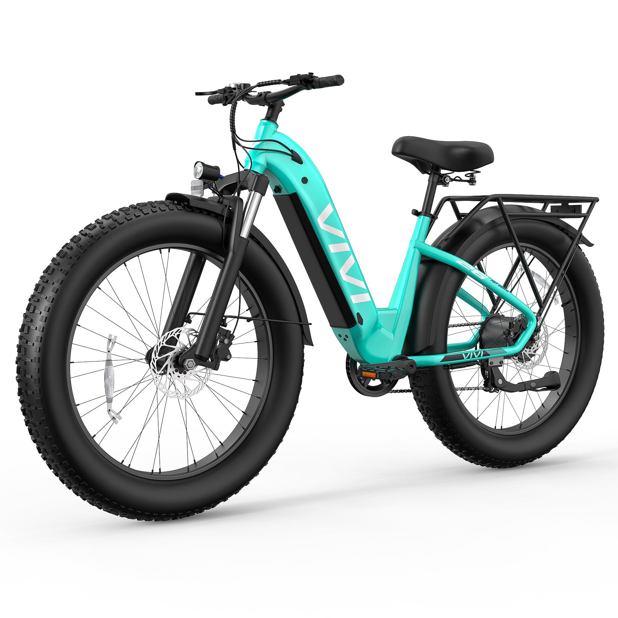 VIVI ACE07 Electric Bike Step Thru Fat Tire Electric Bike SGS Certified to UL2849