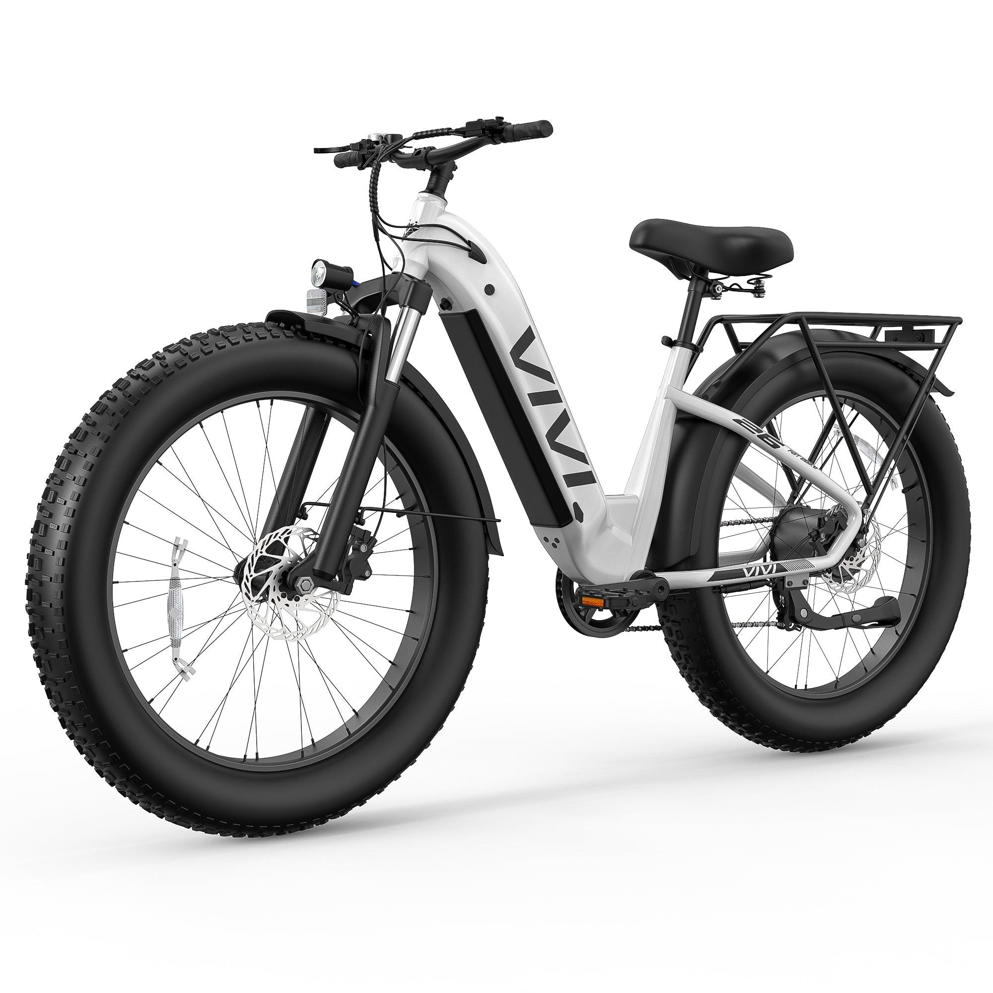 VIVI ACE07 Electric Bike Step Thru Fat Tire Electric Bike SGS Certified to UL2849