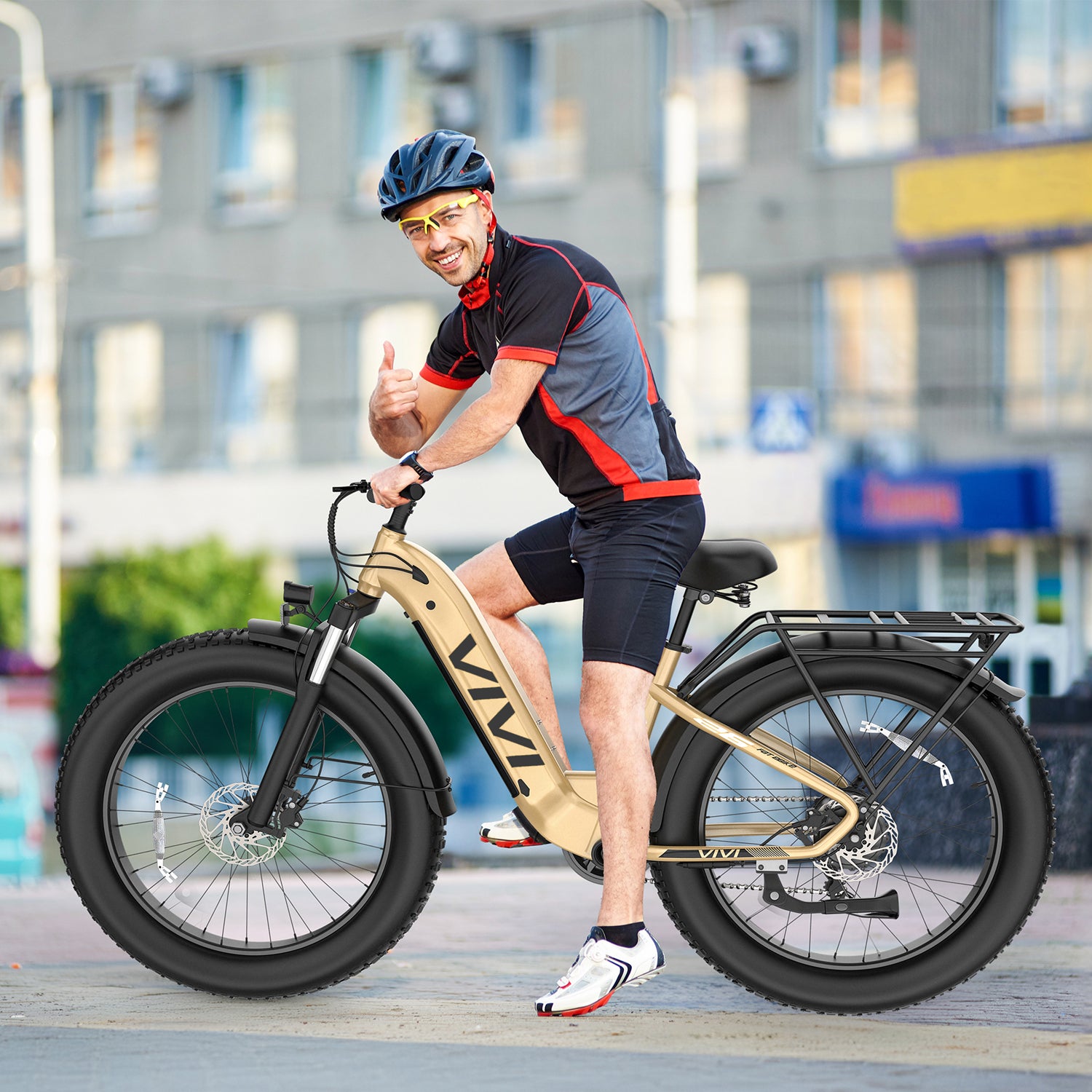 vivi VIVI ACE07 Electric Bike Commuter Fat Tire Electric Bike SGS Certified