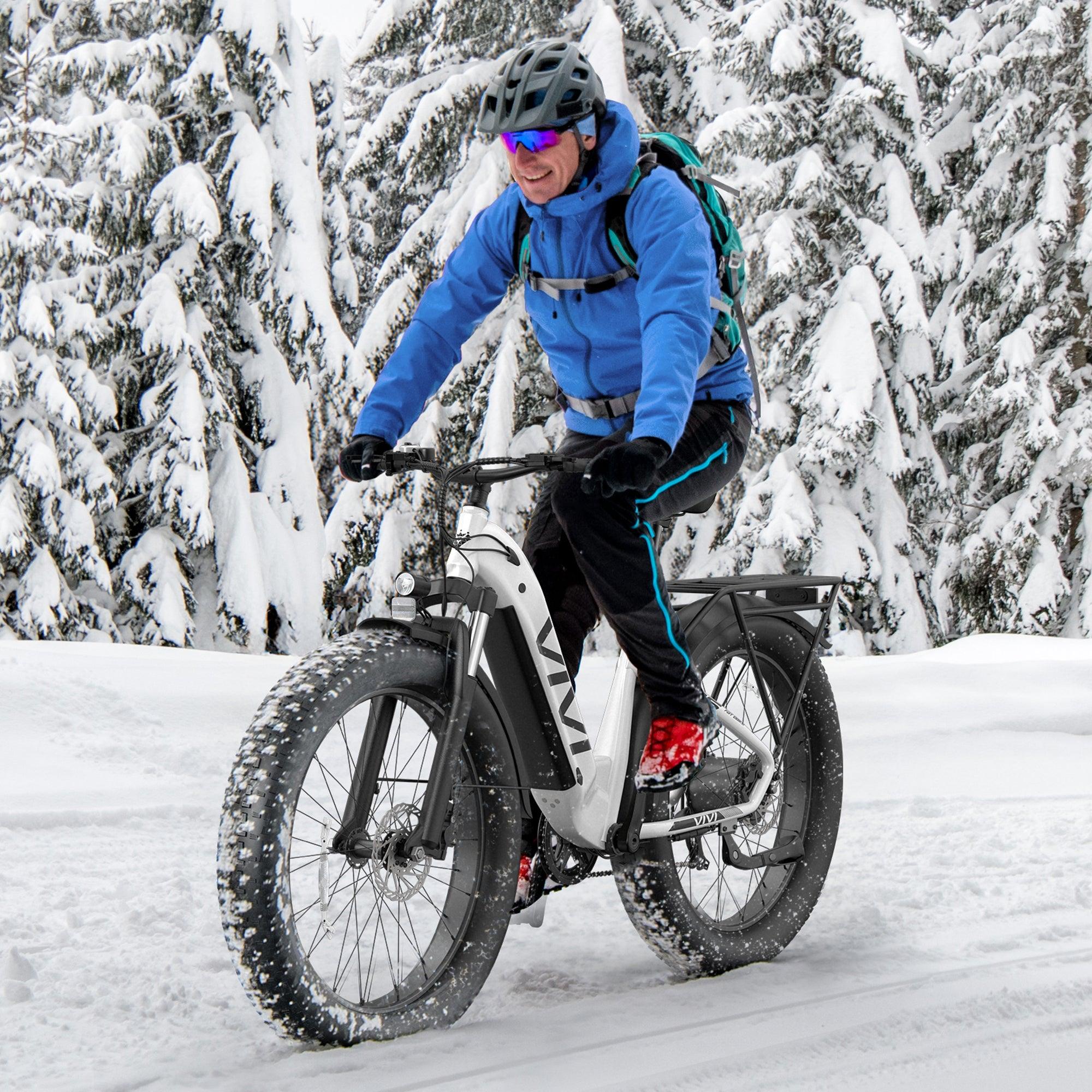 VIVI ACE07 Electric Bike Step Thru Fat Tire Electric Bike SGS Certified to UL2849