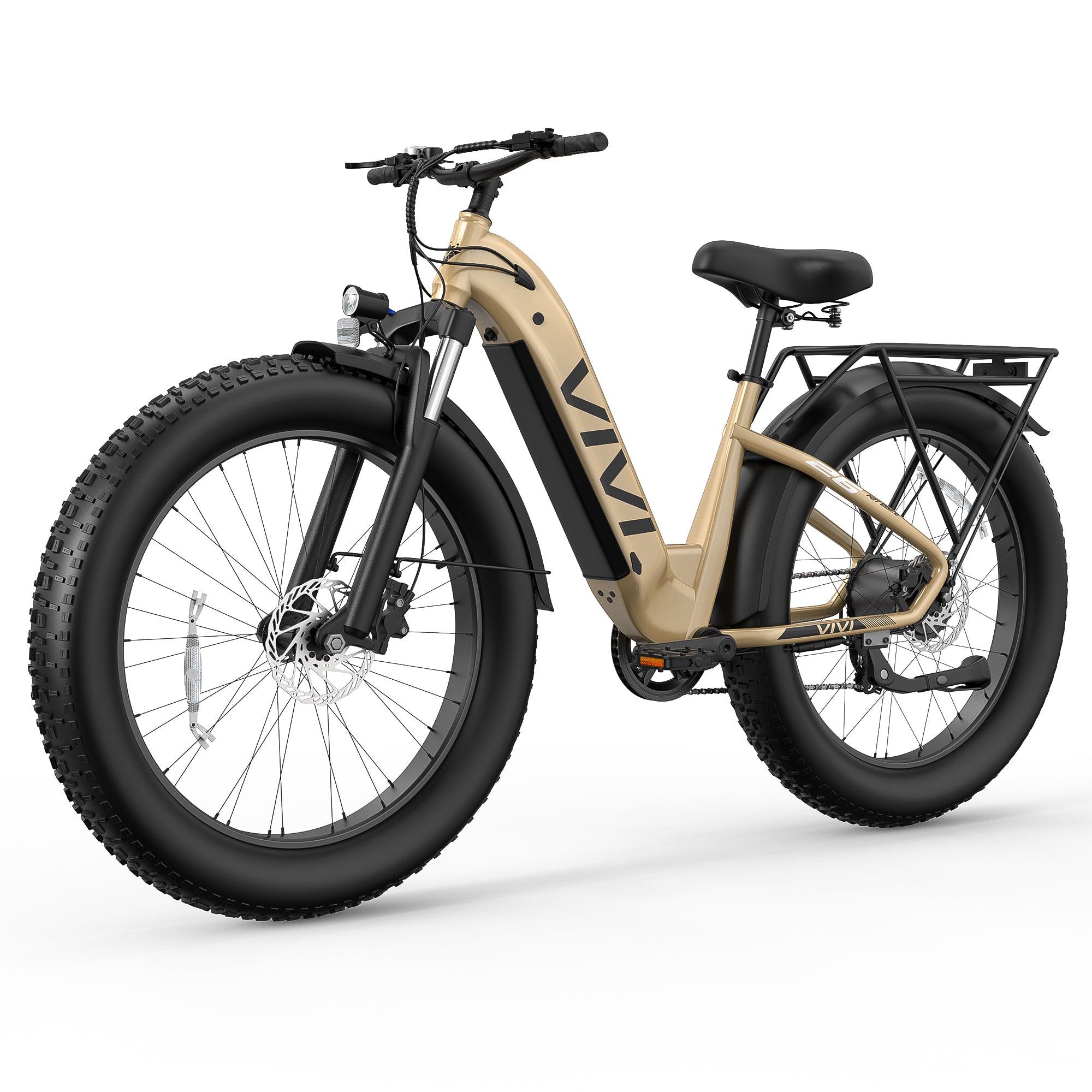 VIVI ACE07 Electric Bike Step Thru Fat Tire Electric Bike SGS Certified to UL2849