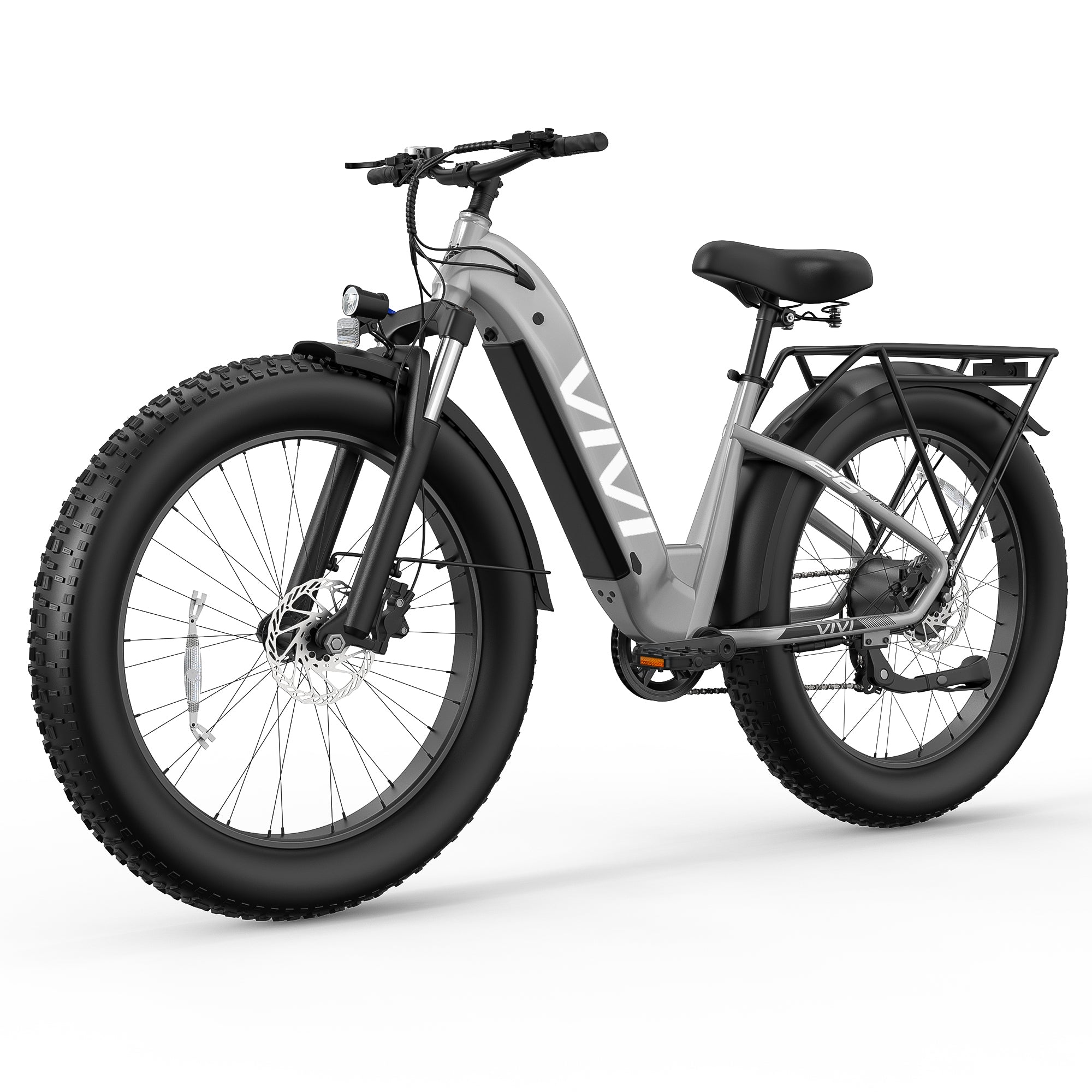 VIVI Electric Bike Commuter Fat Tire Electric Bike