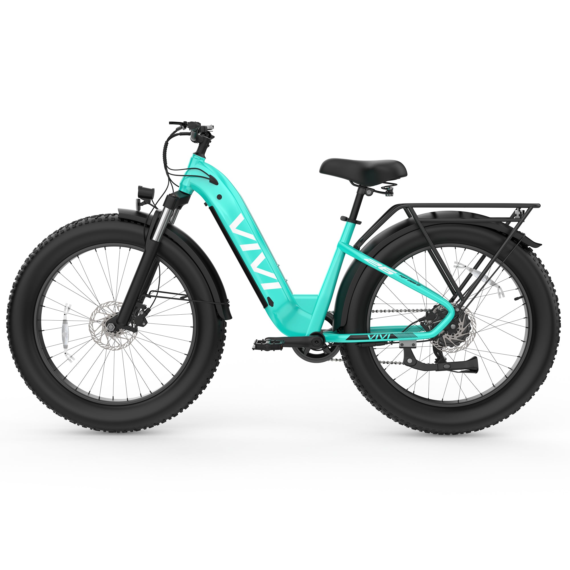 VIVI ACE07 Step-Thru Commuter Fat Tire Electric Bike UL2849 Certified