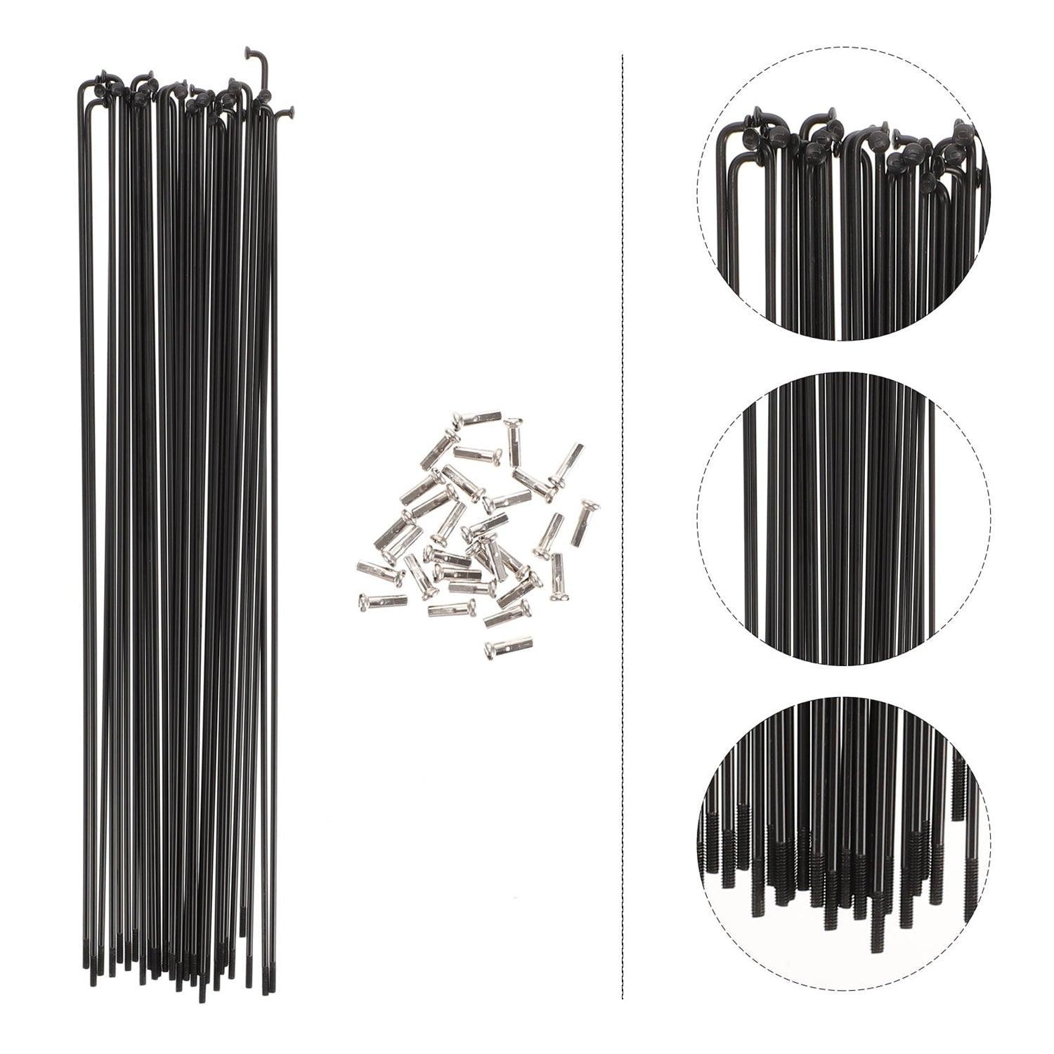 VIVI Bike 26 Inch Bike Spokes with Nipples