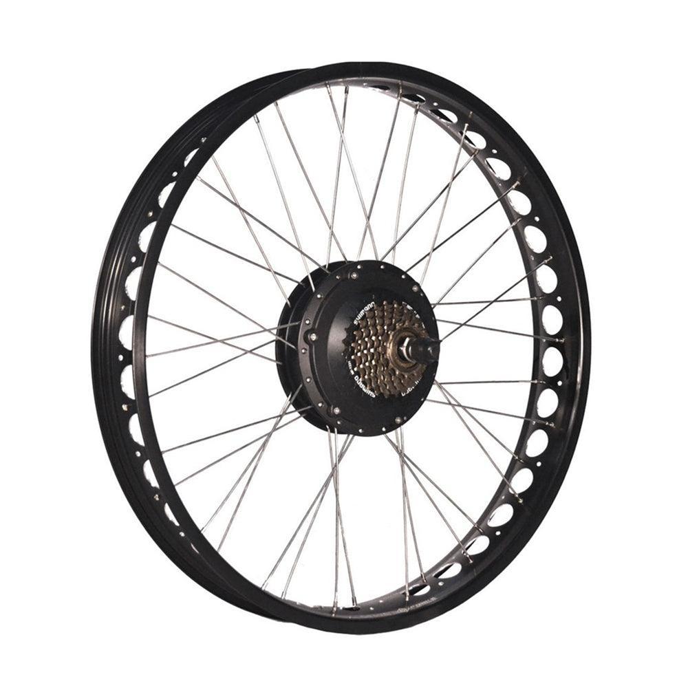 26 inch electric bicycle wheel VIVI Bike 26 Inch Fat Tire Rear Wheel Set