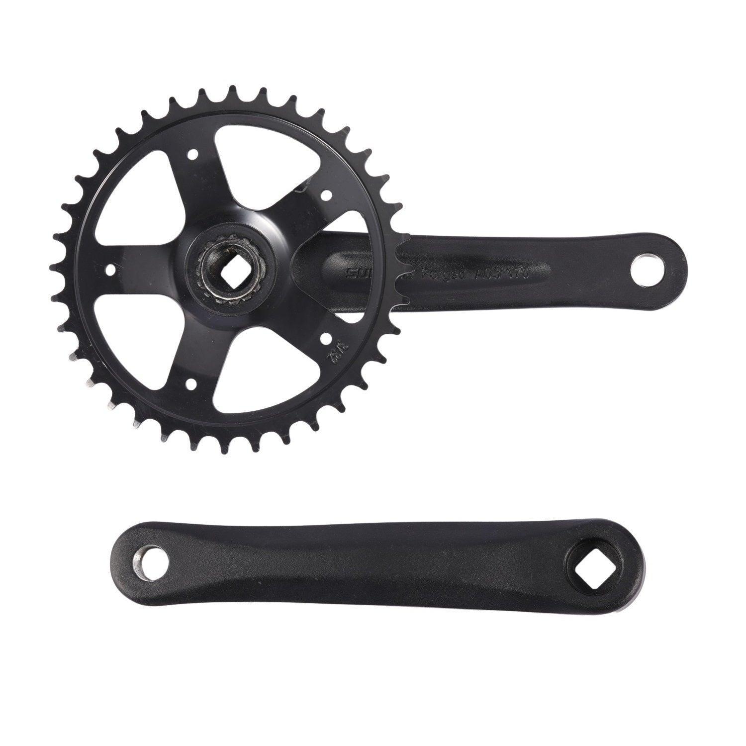 VIVI Bike Crankset Bicycle Crank Chainring Set Crankset A Left Crank Arm