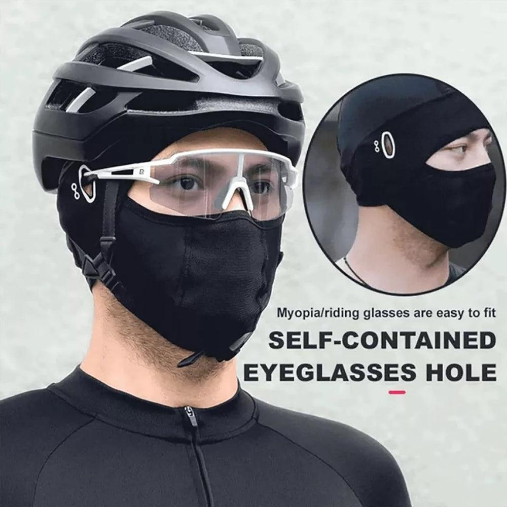 bike helmet hood VIVI Bike Helmet Liner Cycling Warm Hood Masks