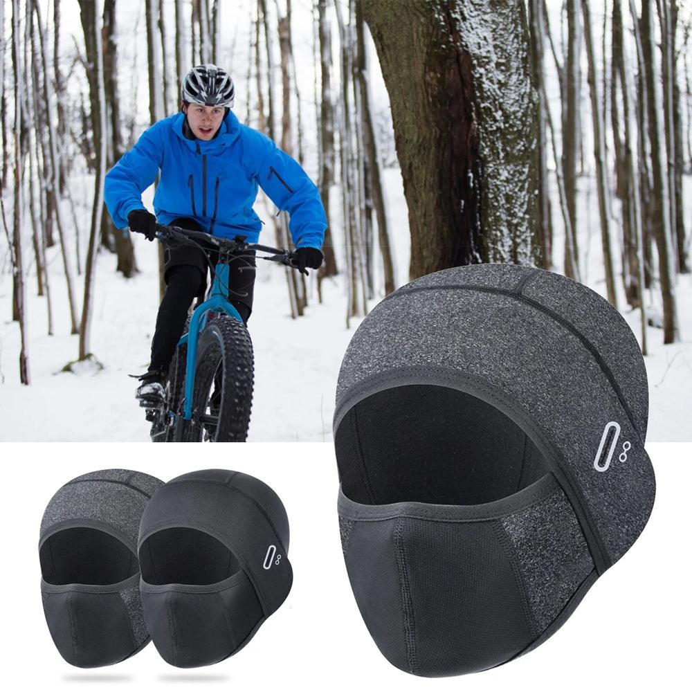 bike helmet for winter VIVI Bike Helmet Liner Cycling Warm Hood Masks