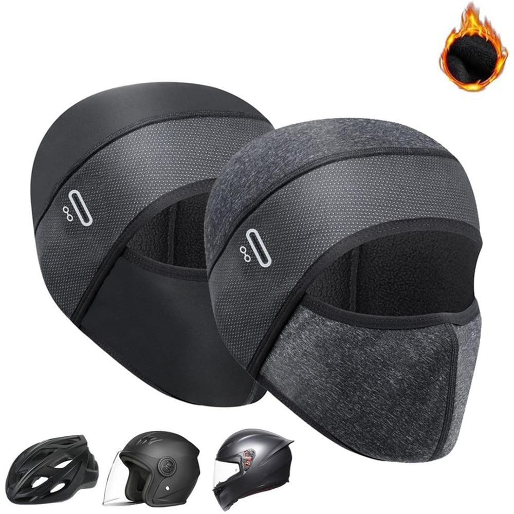 bike under helmet cap and mask VIVI Bike Helmet Liner Warm Cycling Cap Masks