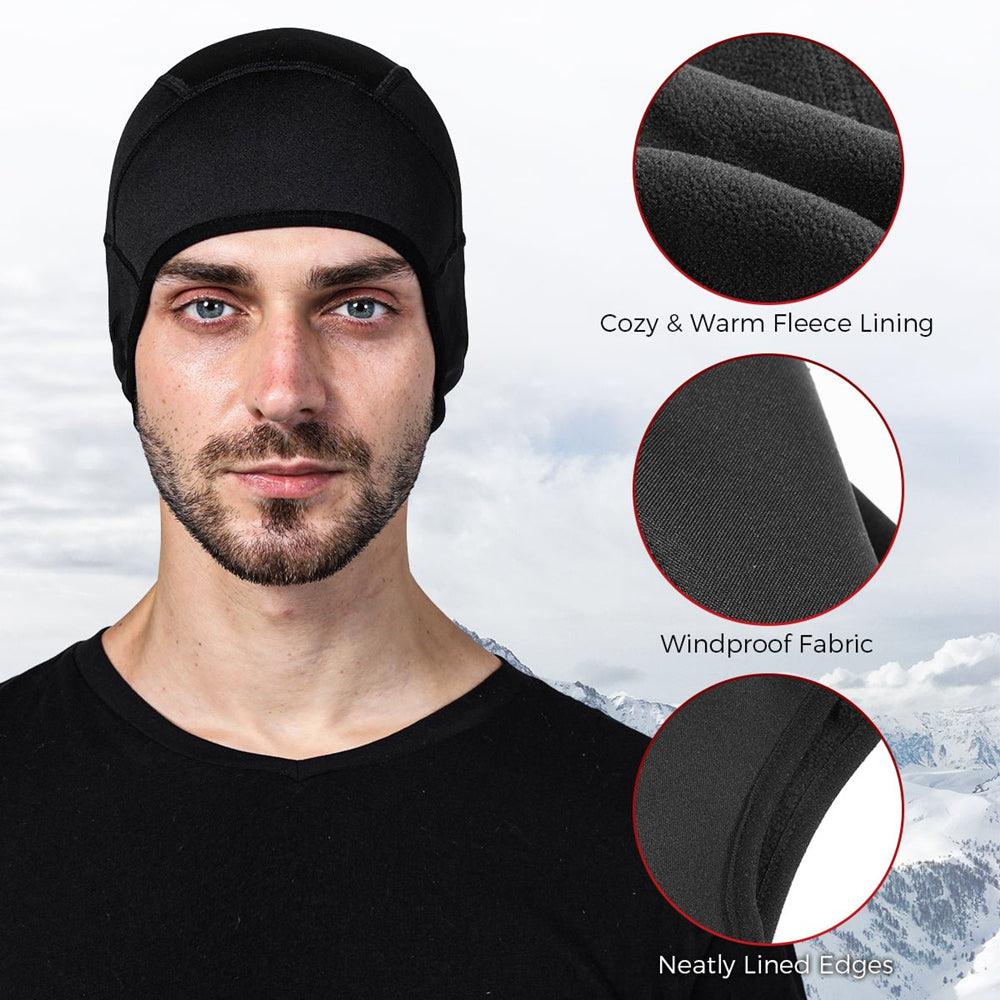 bike helmet fabric VIVI Bike Helmet Liner Warm Cycling Caps