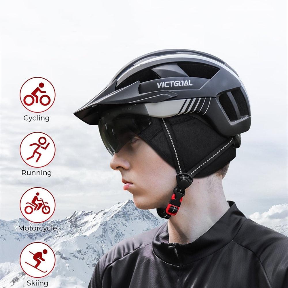 bike helmet inserts VIVI Bike Helmet Liner Warm Cycling Caps