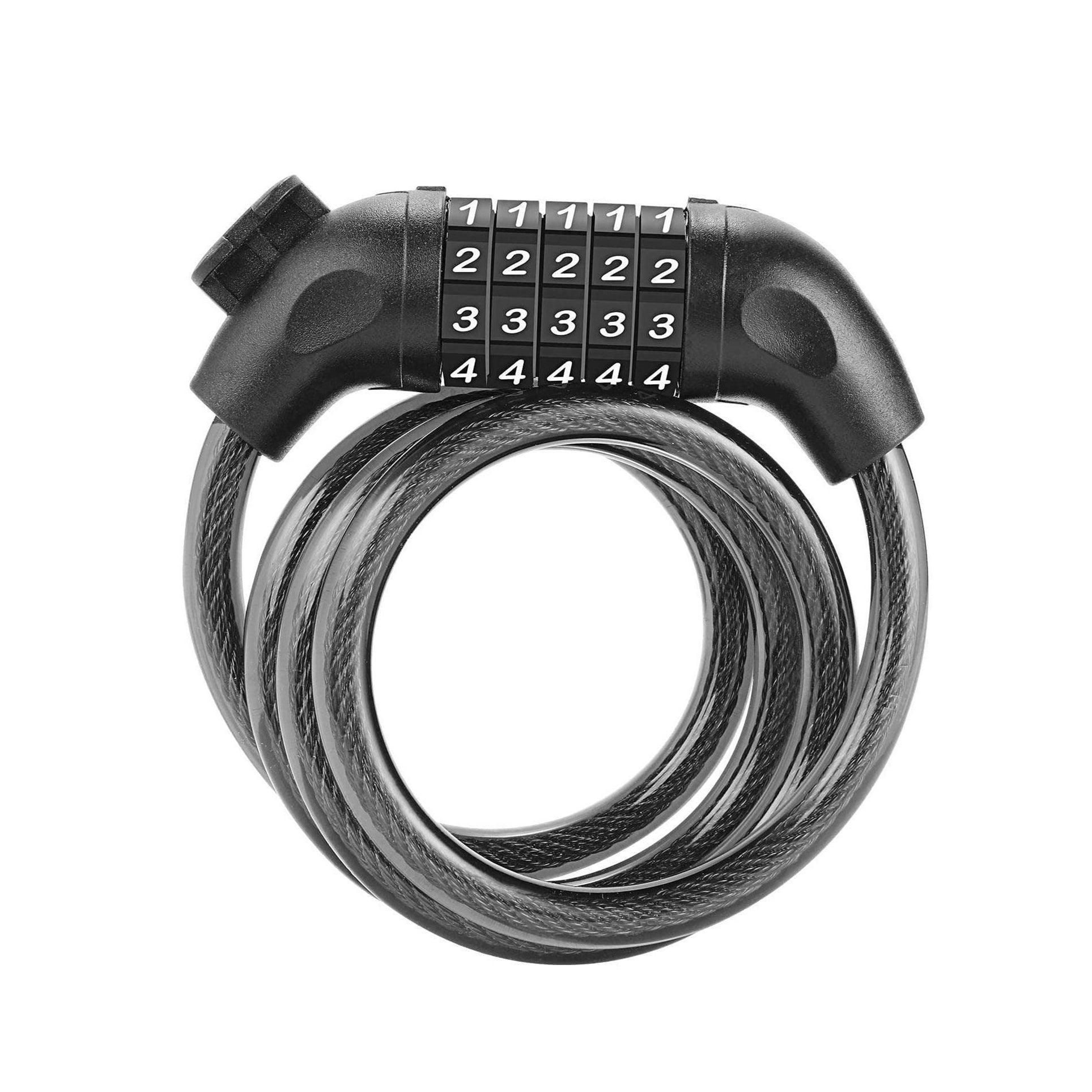 VIVI Bike Lock 5 Digit Combination Cable Lock