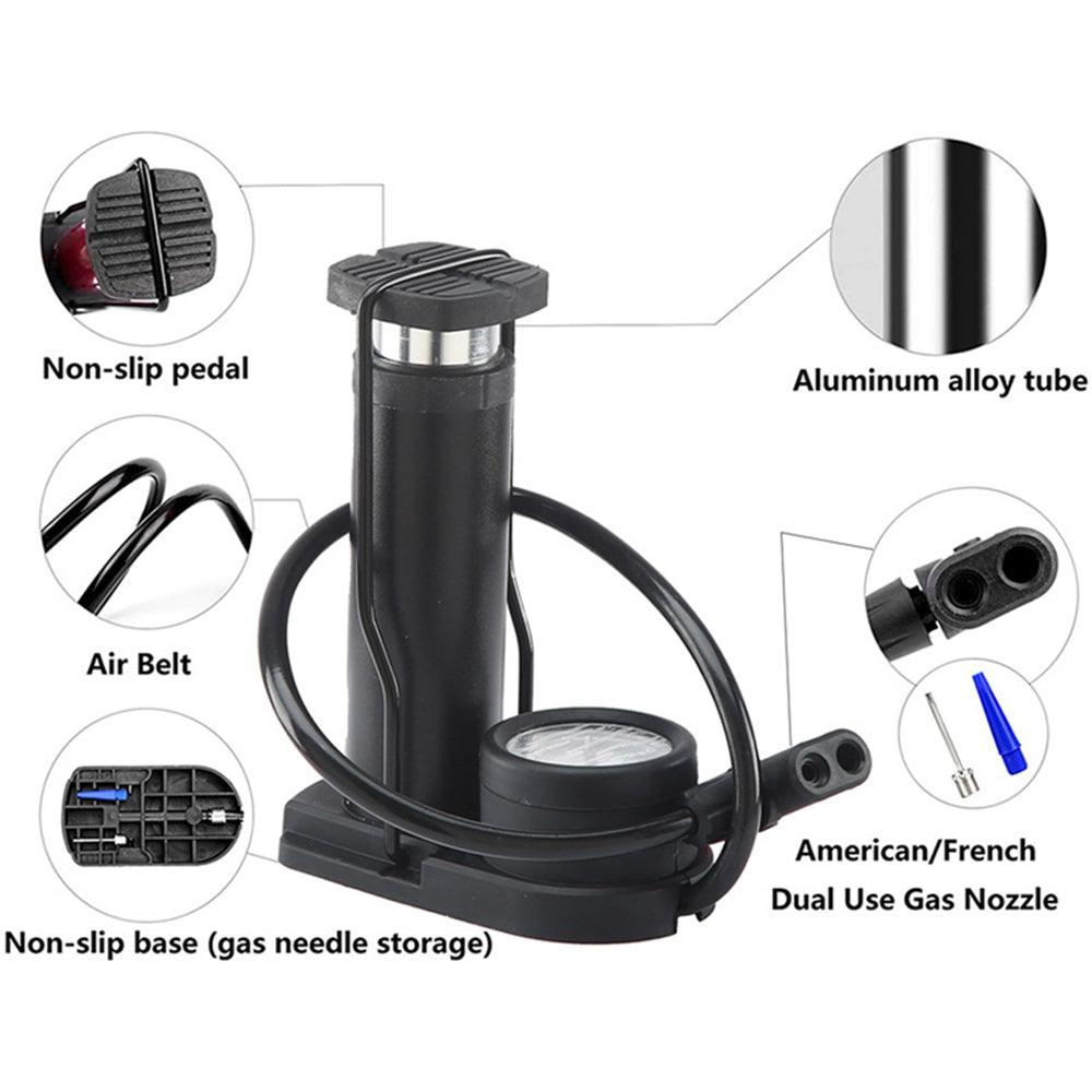 VIVI Bike Pump Bike Foot Portable Pump