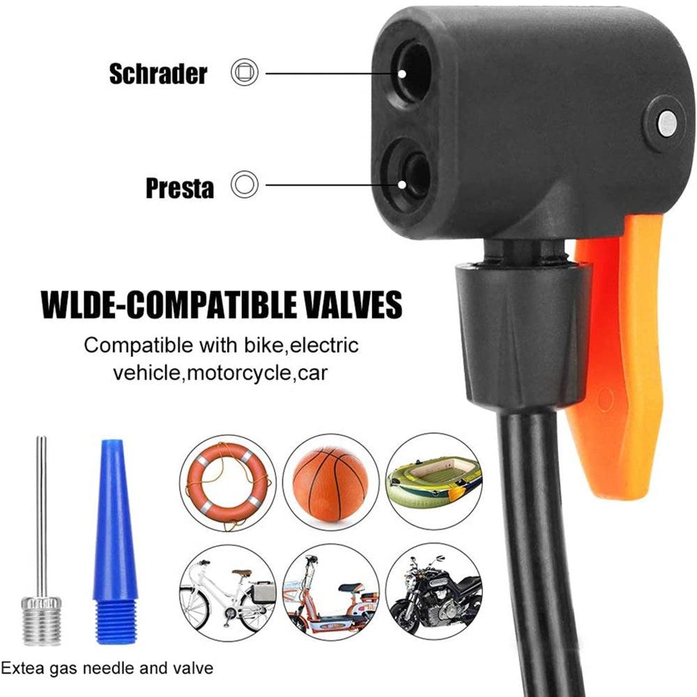 VIVI Bike Pump Bike Foot Portable Pump