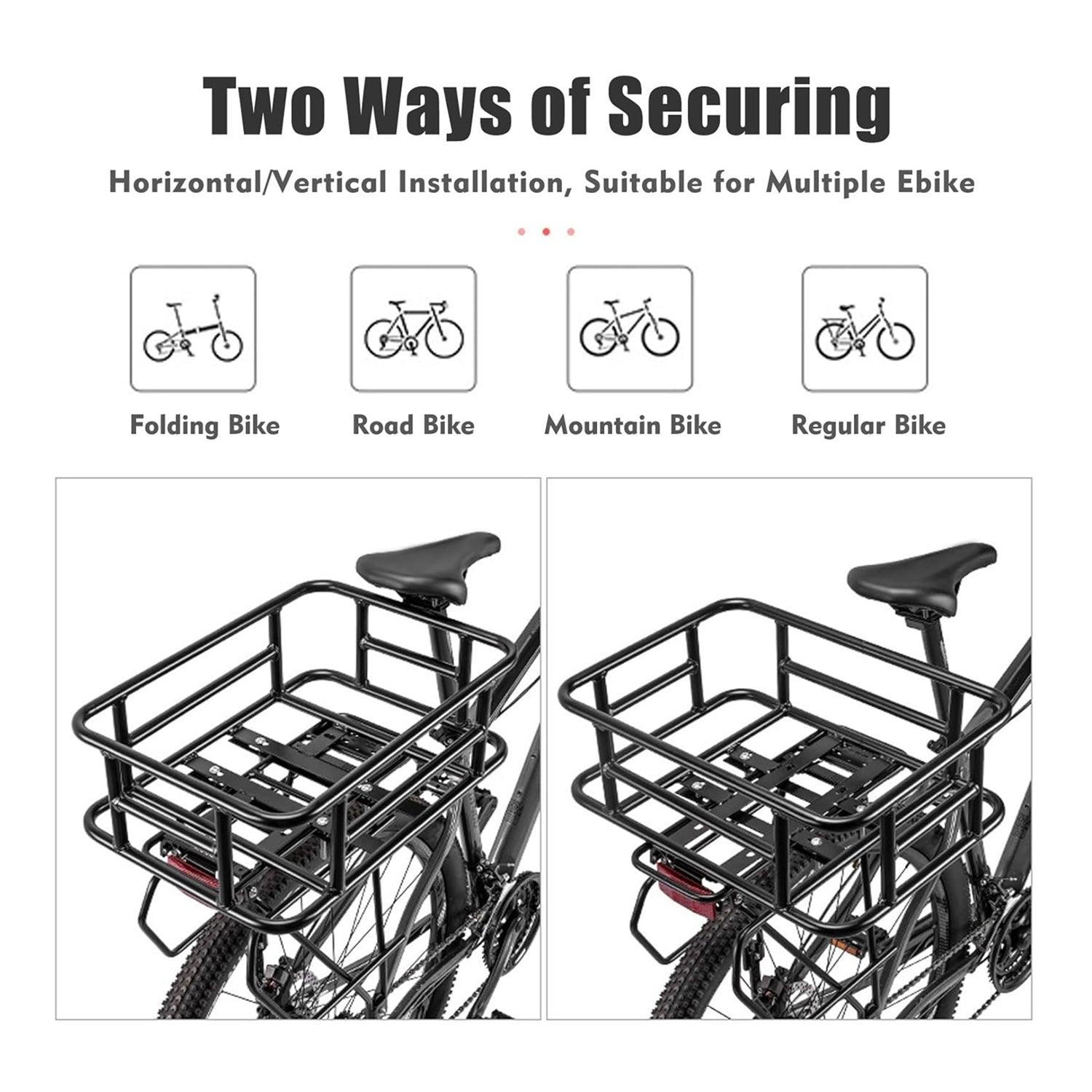 VIVI Bike Rear Cargo Rack Basket For ACE Series Ebike