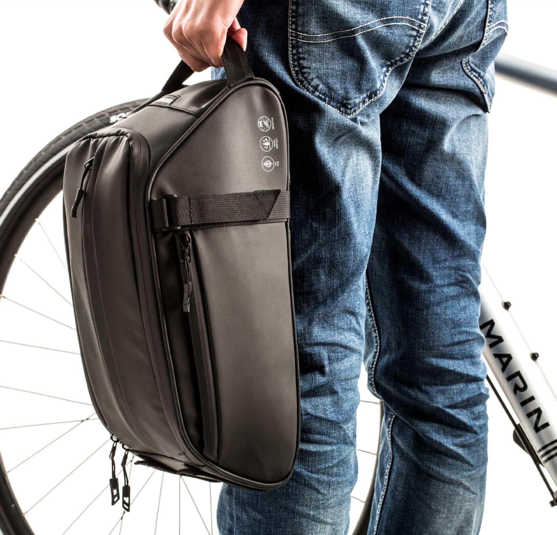 VIVI Bike Rear Rack Bag Bicycle Storage Bag Hanging Bag