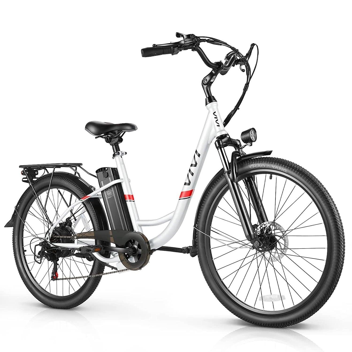 Vivi C26 Step-Through Commuter Cruiser Electric Bike