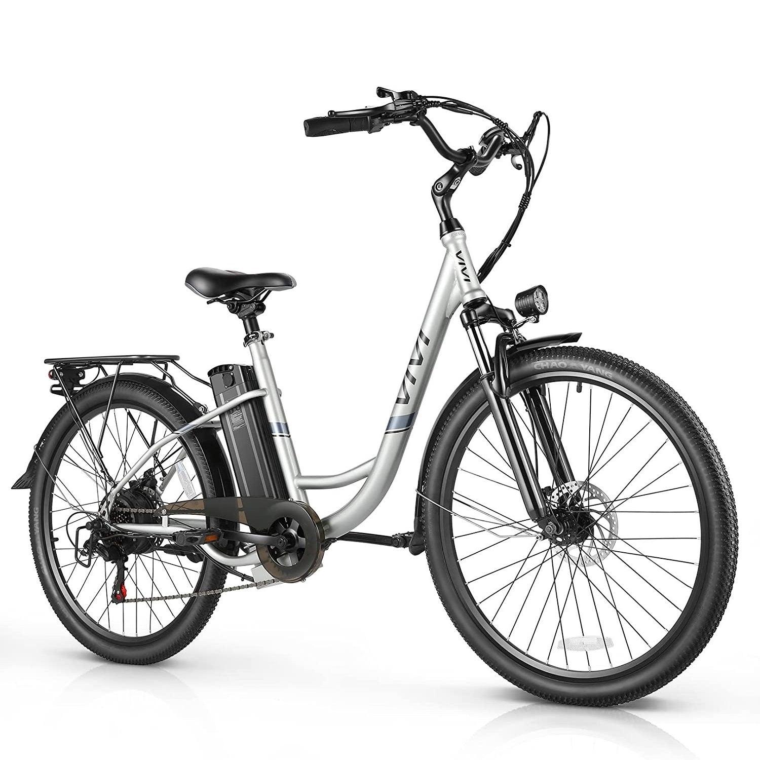 Vivi C26 Step-Through Commuter Cruiser Electric Bike