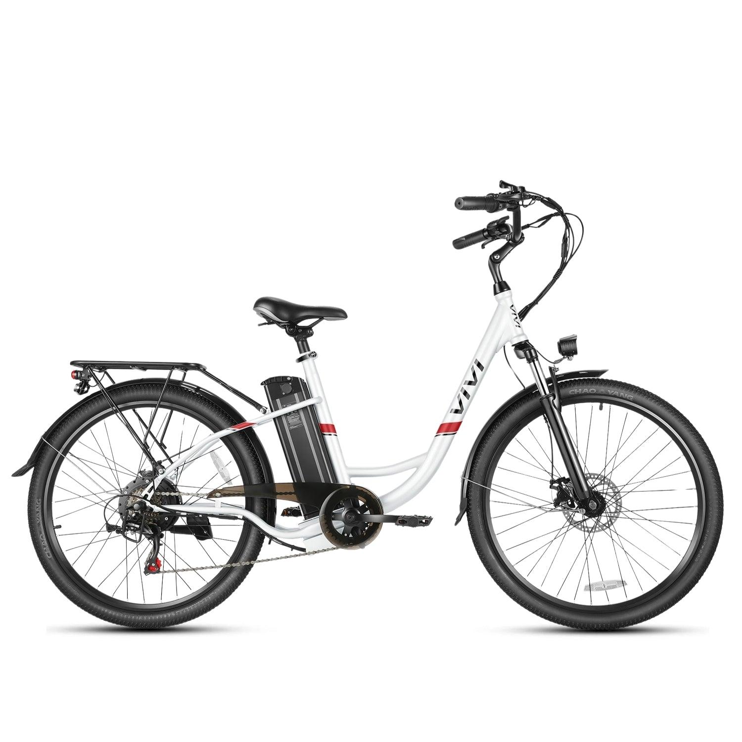 VIVI C26UL Step-Through Commuter Cruiser Electric Bike UL2849 Certified