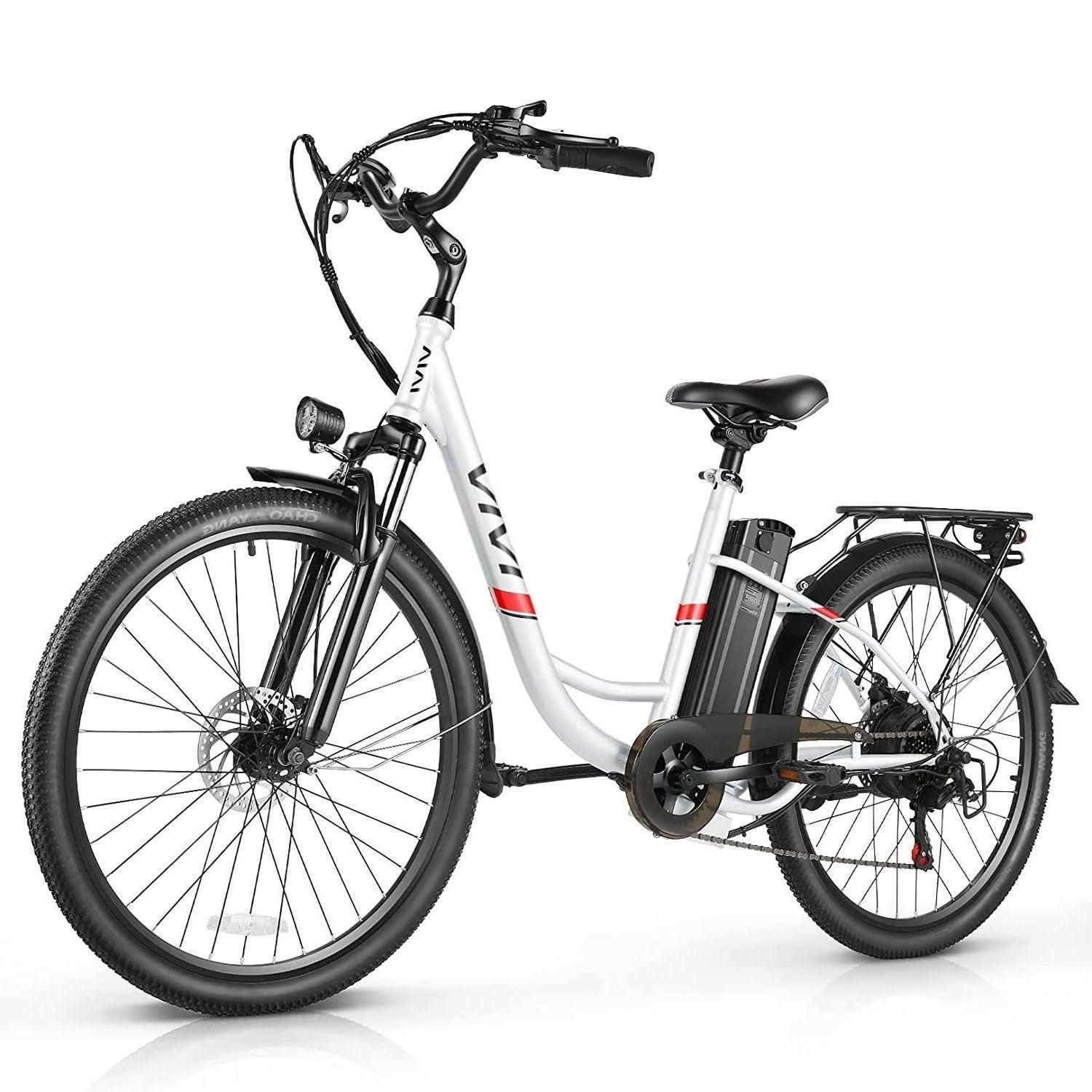 VIVI C26UL Step-Through Commuter Cruiser Electric Bike UL2849 Certified