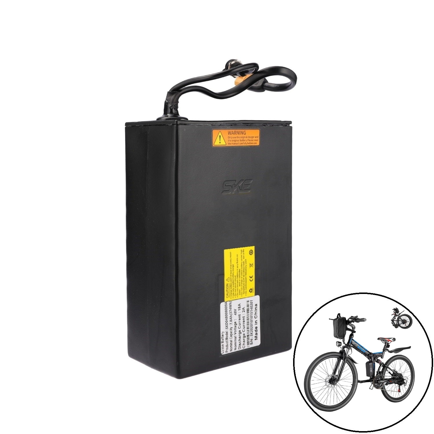 VIVI Electric Bike Battery For M026TGB Ebike