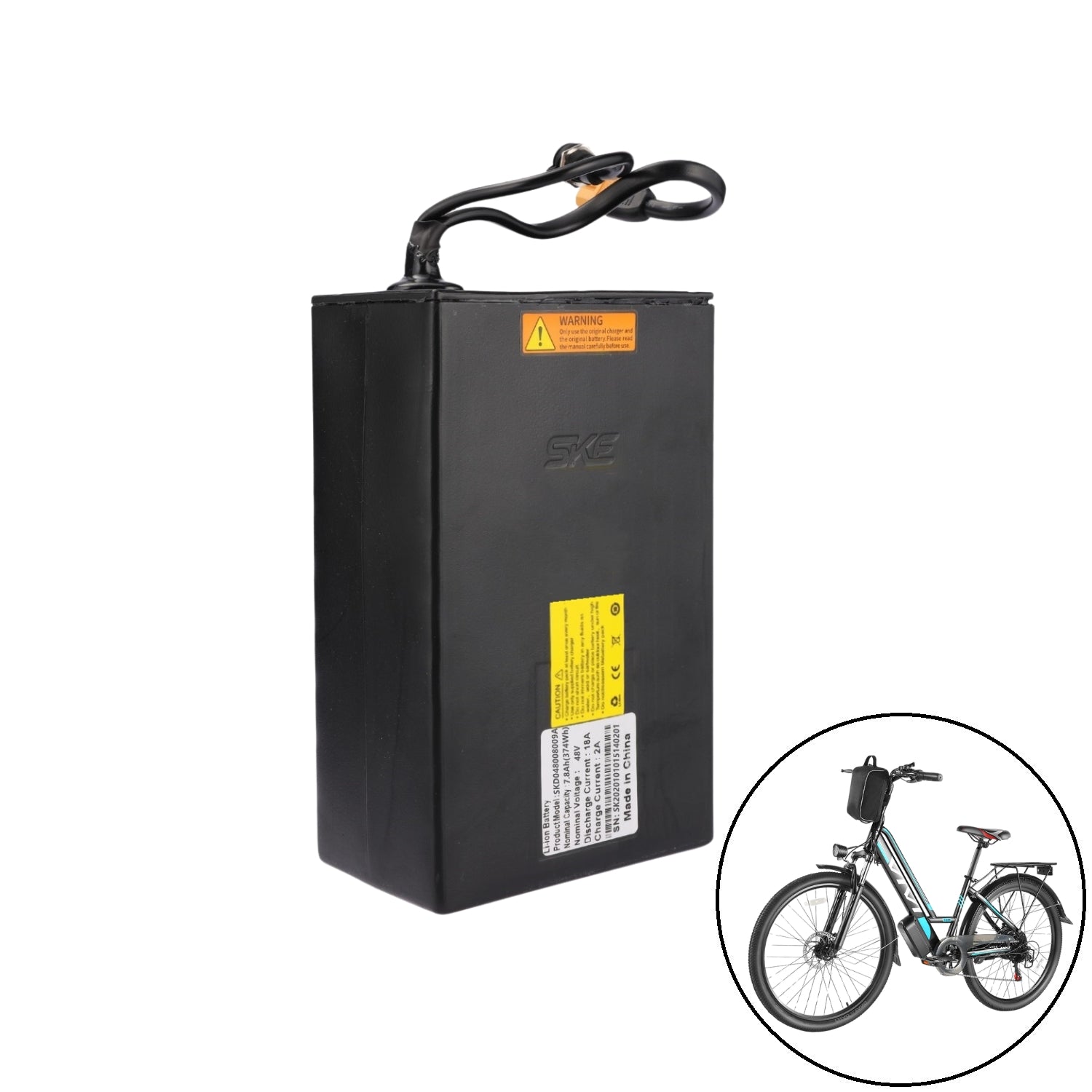 VIVI Electric Bike Battery For 26LGB/M026TGB/MT26G Ebike