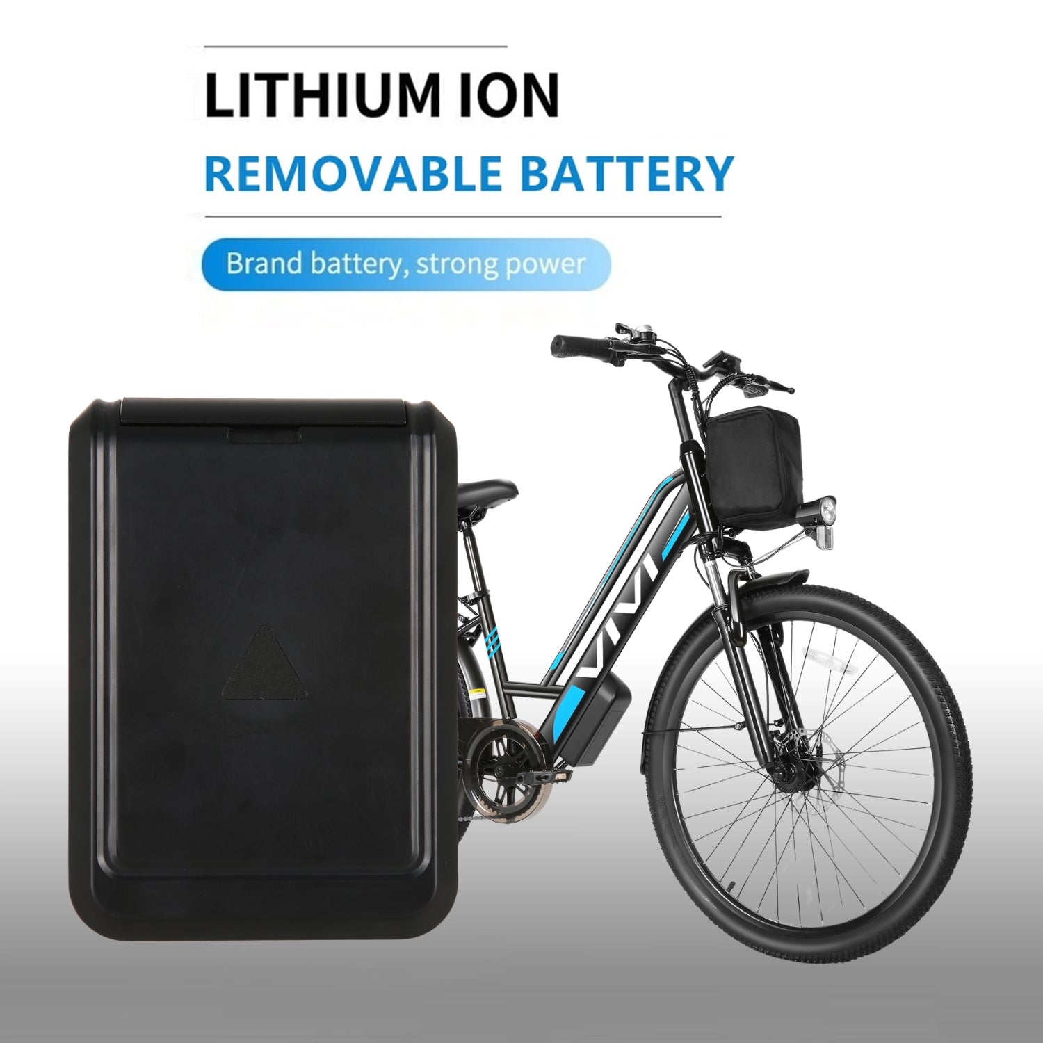 VIVI Electric Bike Battery For 26LGB/M026TGB/MT26G Ebike