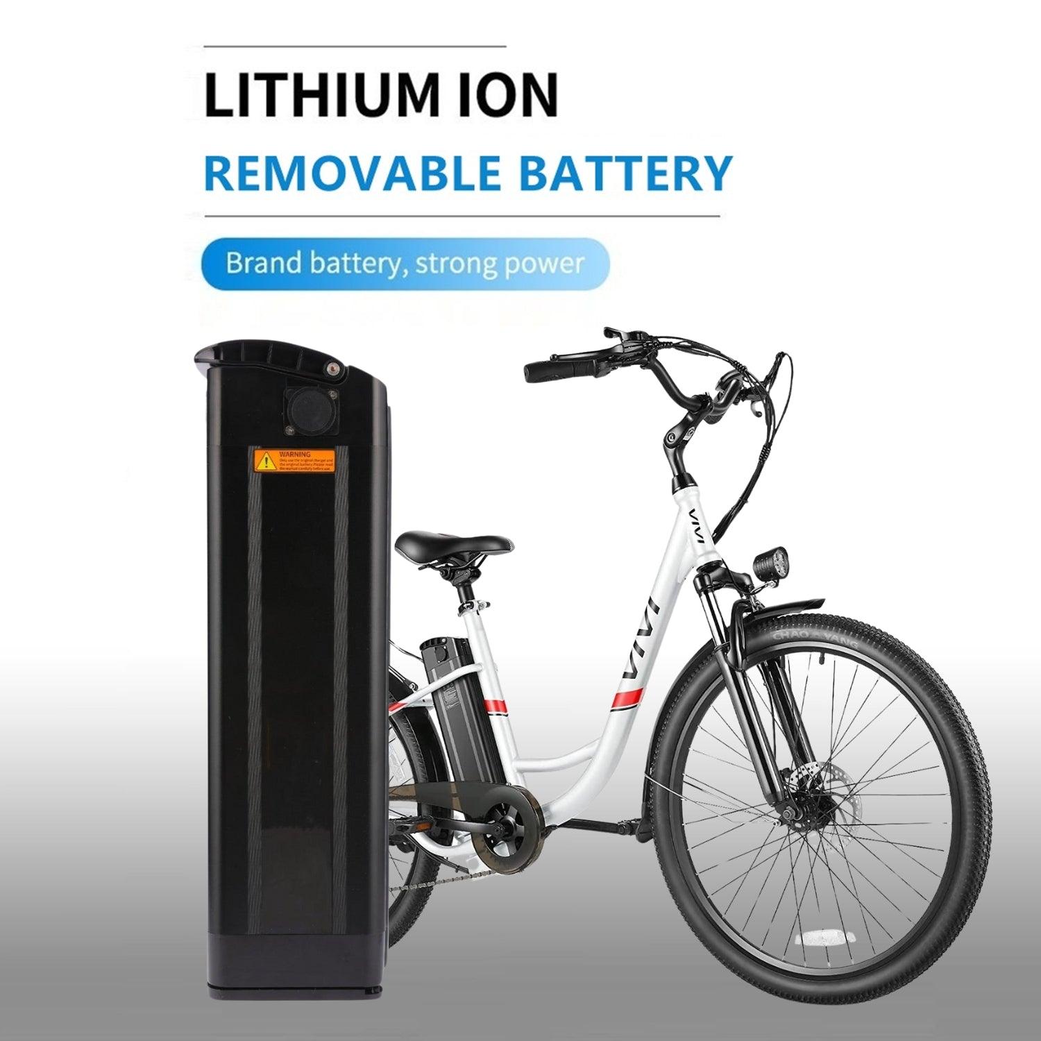 VIVI Electric Bike Battery For C26UL Ebike