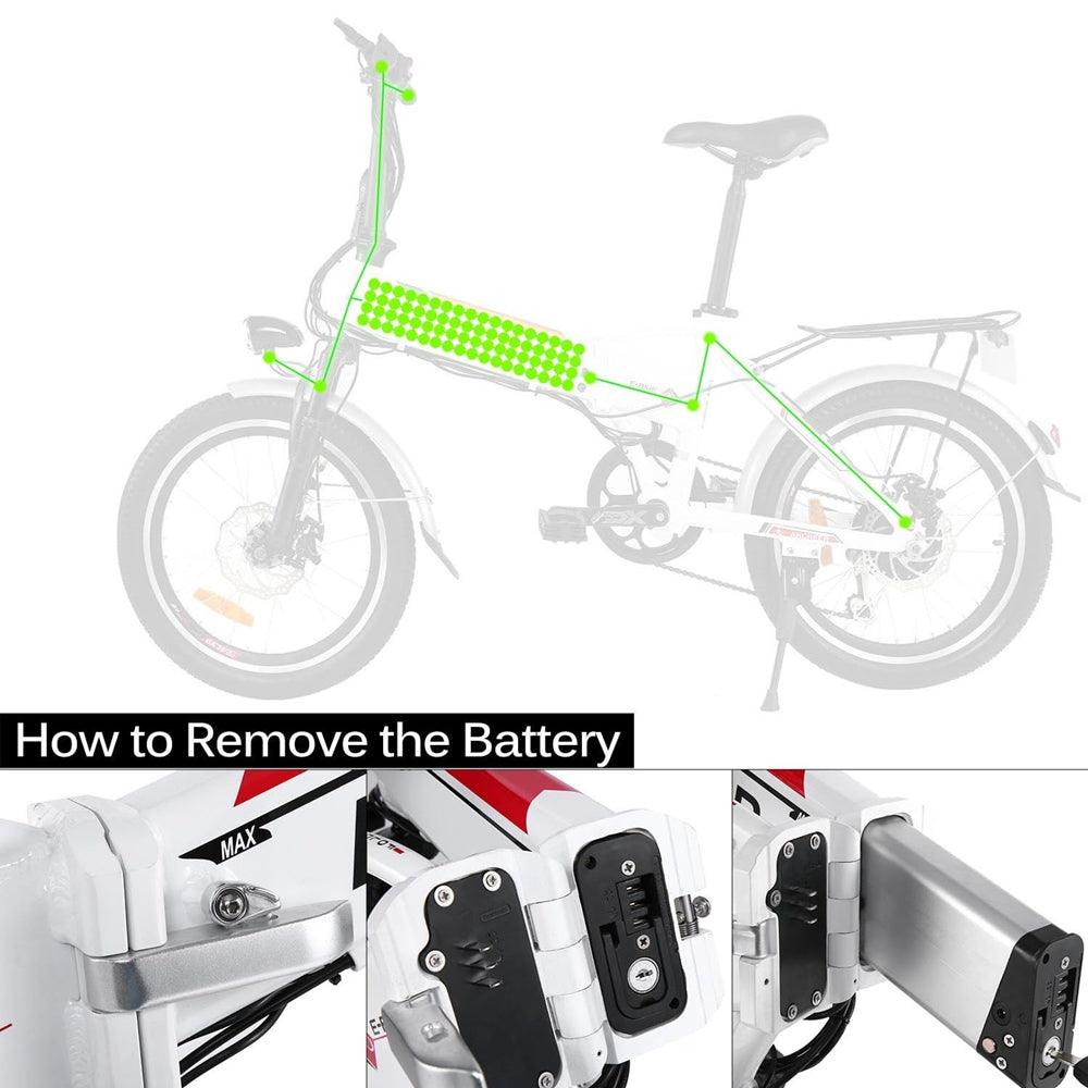 VIVI Electric Bike Battery For F20 Ebike