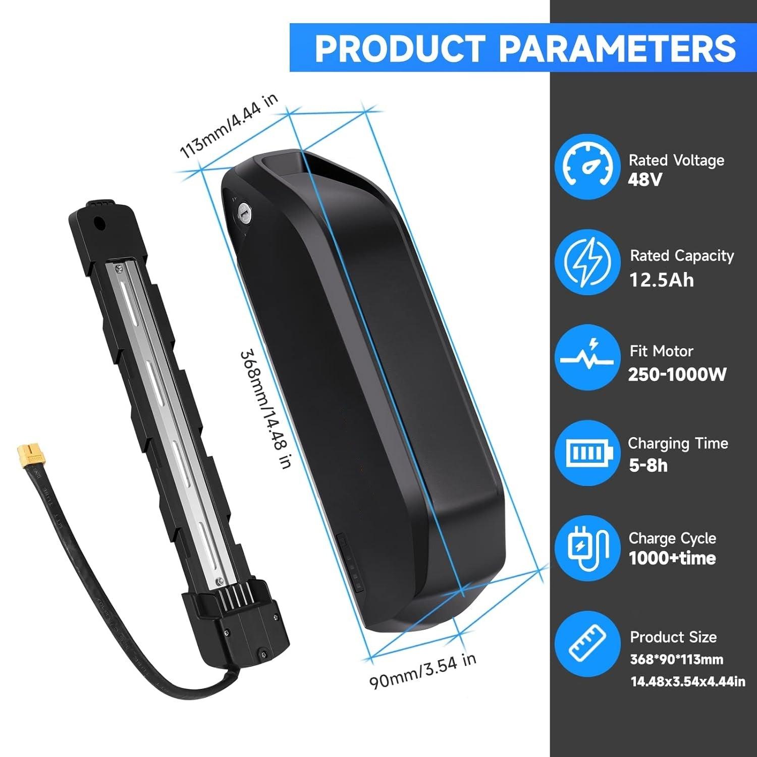 VIVI Electric Bike Battery For M026SH Ebike