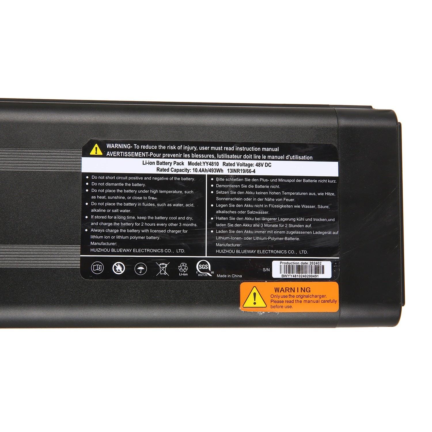 VIVI Electric Bike Battery For MT20UL Ebike