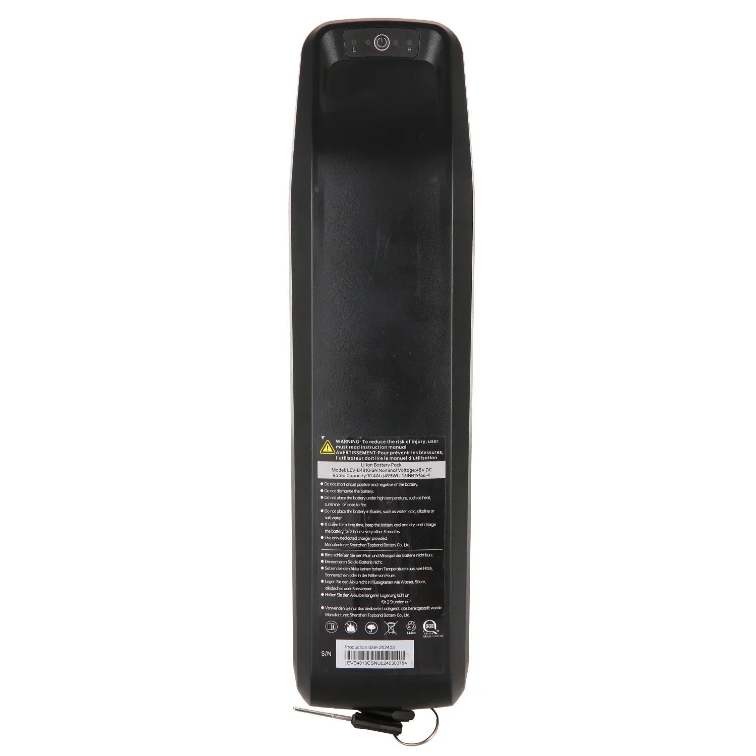 VIVI Electric Bike Battery For T01 Ebike