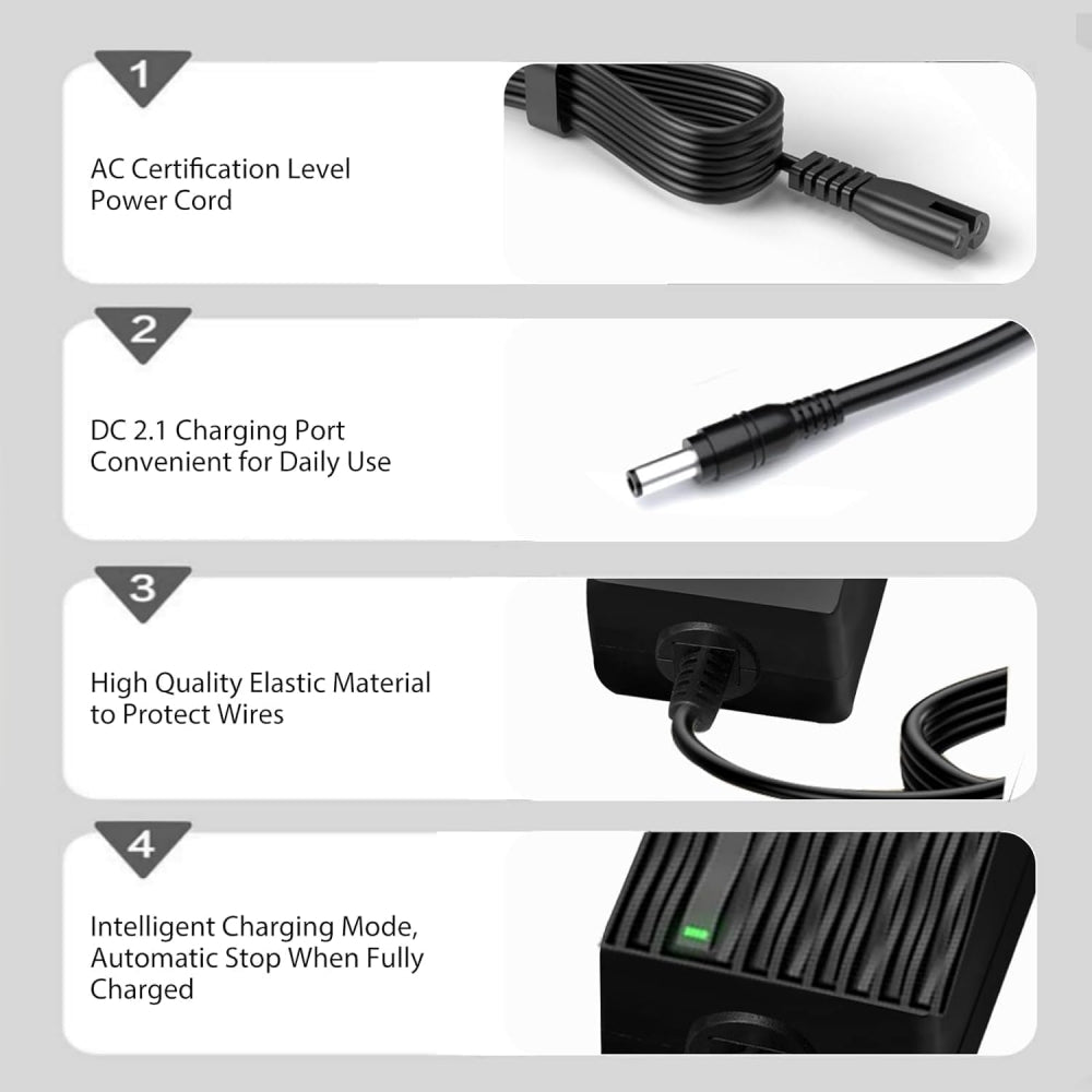VIVI Electric Bike Chargers for 36V Battery