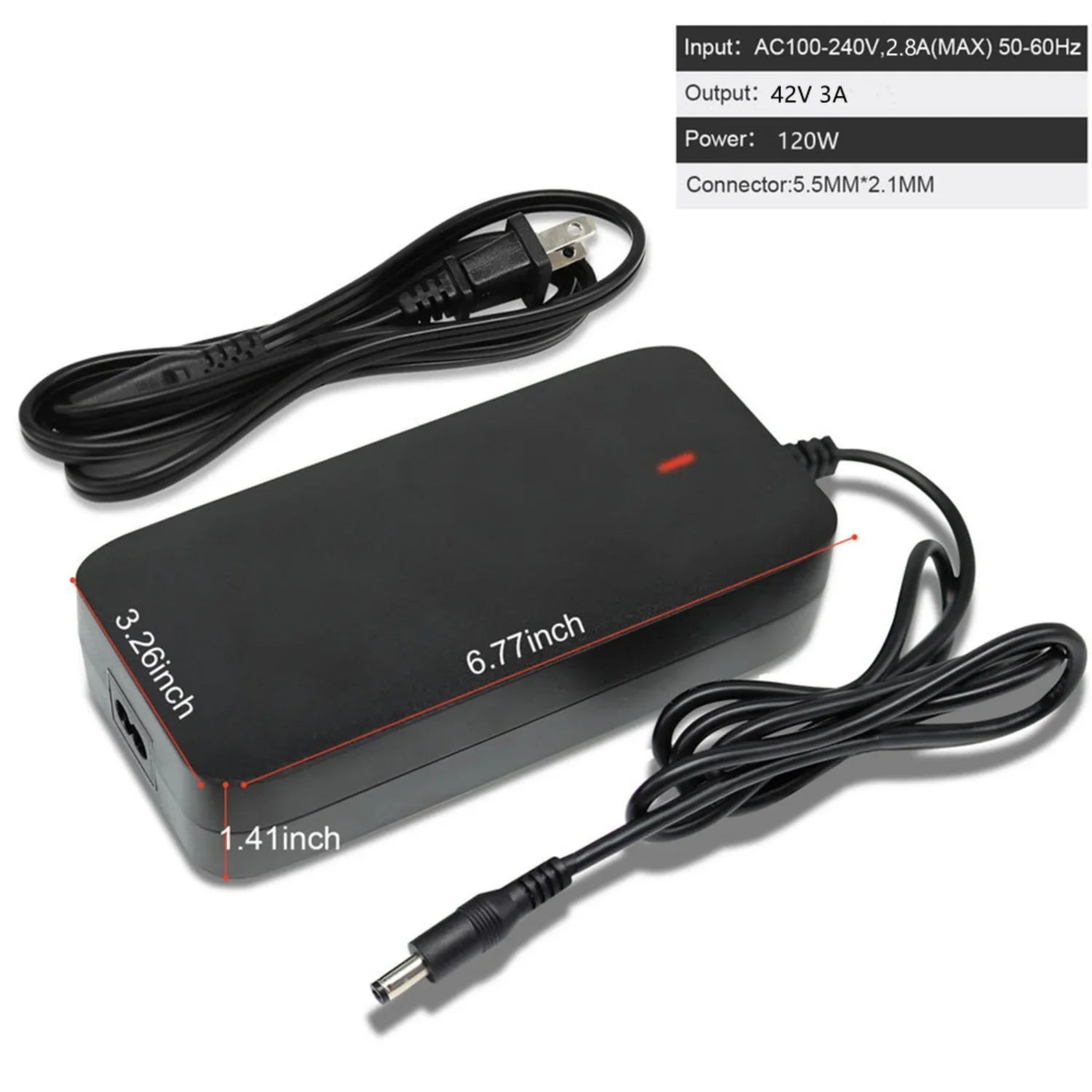 VIVI Electric Bike Chargers for 36V Battery