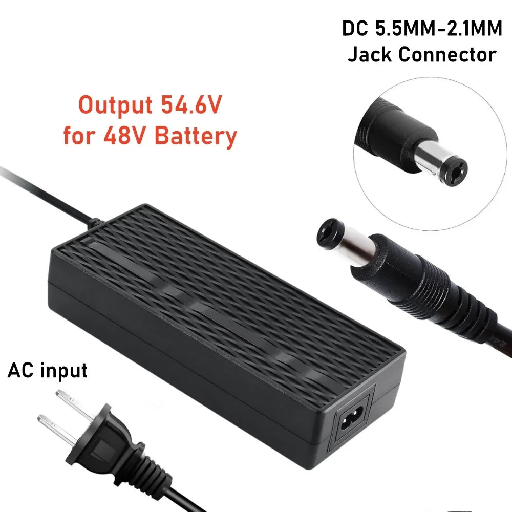 VIVI Electric Bike Chargers for 48V Battery