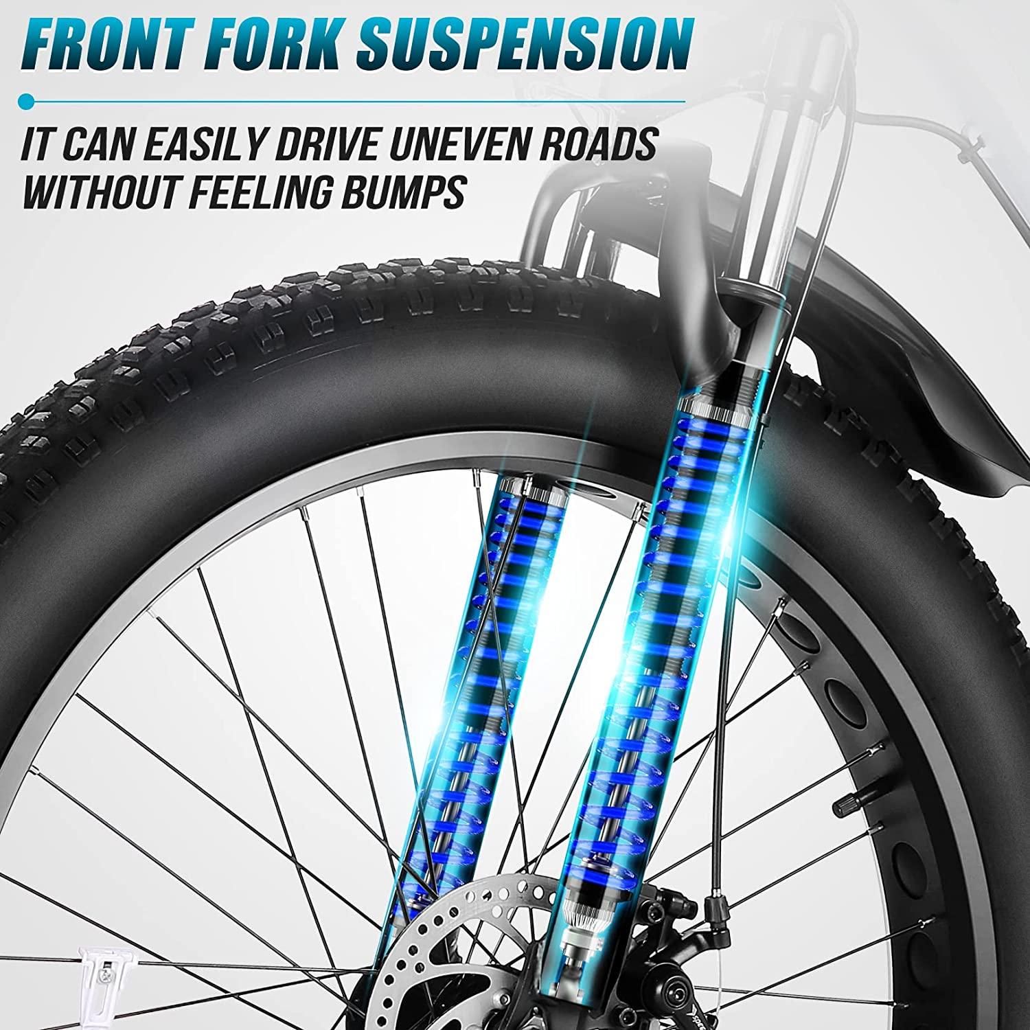 Vivi F26F Long Range Ultimate Fat Tire Electric Bike