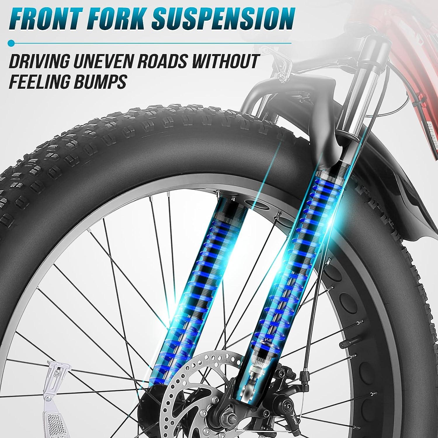 Vivi F26F Long Range Ultimate Fat Tire Electric Bike