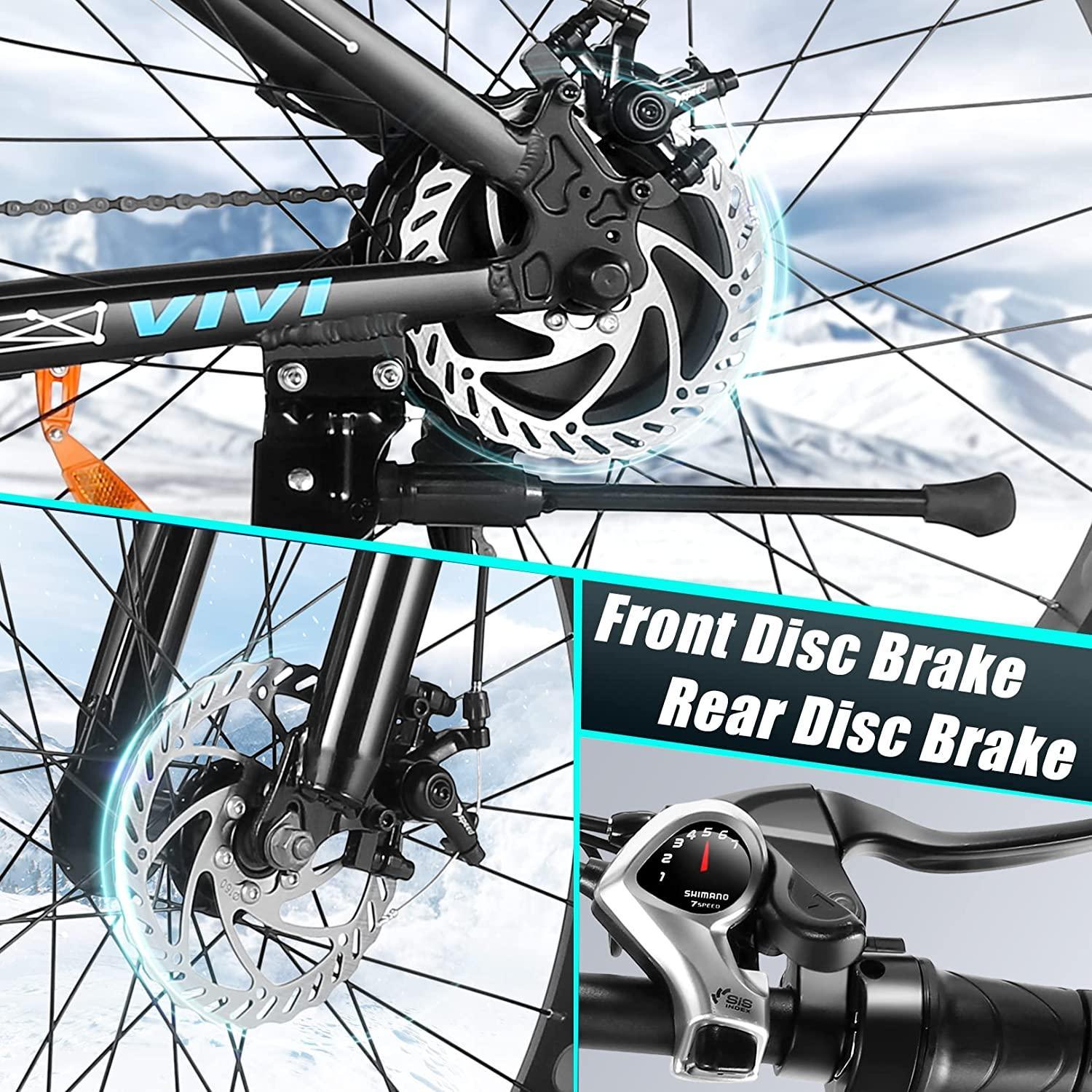 VIVI F26FUL Electric Bike Long Range Fat Tire Electric Bike SGS Certified to UL2849
