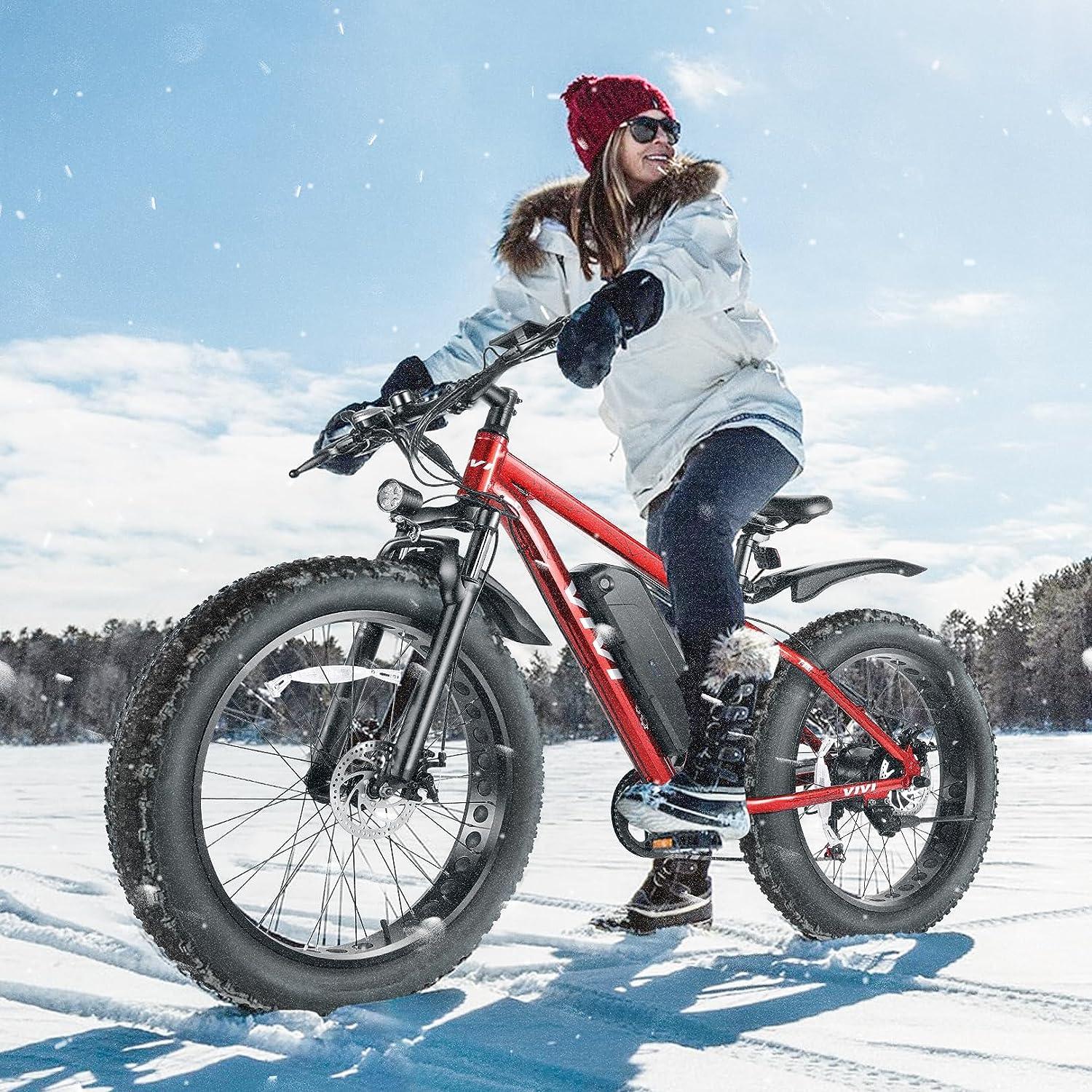 VIVI F26FUL Electric Bike Long Range Fat Tire Electric Bike SGS Certified to UL2849