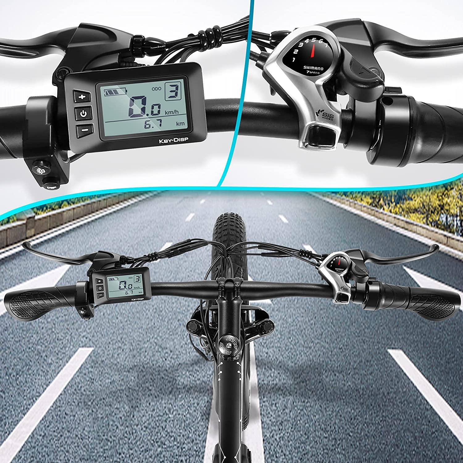 VIVI F26FUL Electric Bike Long Range Fat Tire Electric Bike SGS Certified to UL2849