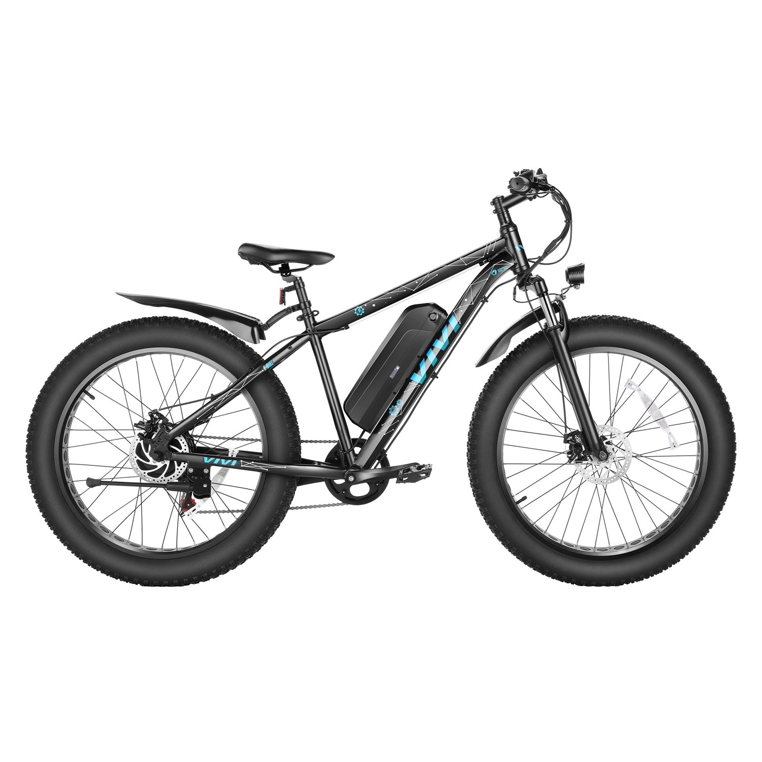 VIVI F26FUL Electric Bike Long Range Fat Tire Electric Bike SGS Certified to UL2849