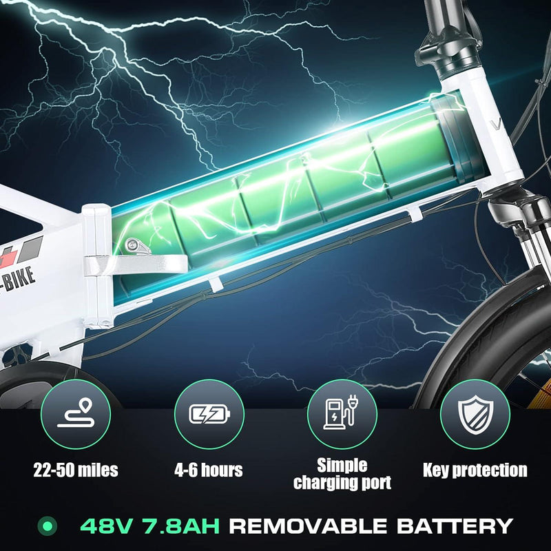 Vivi FM20 Urban Commuter Folding Electric Bike