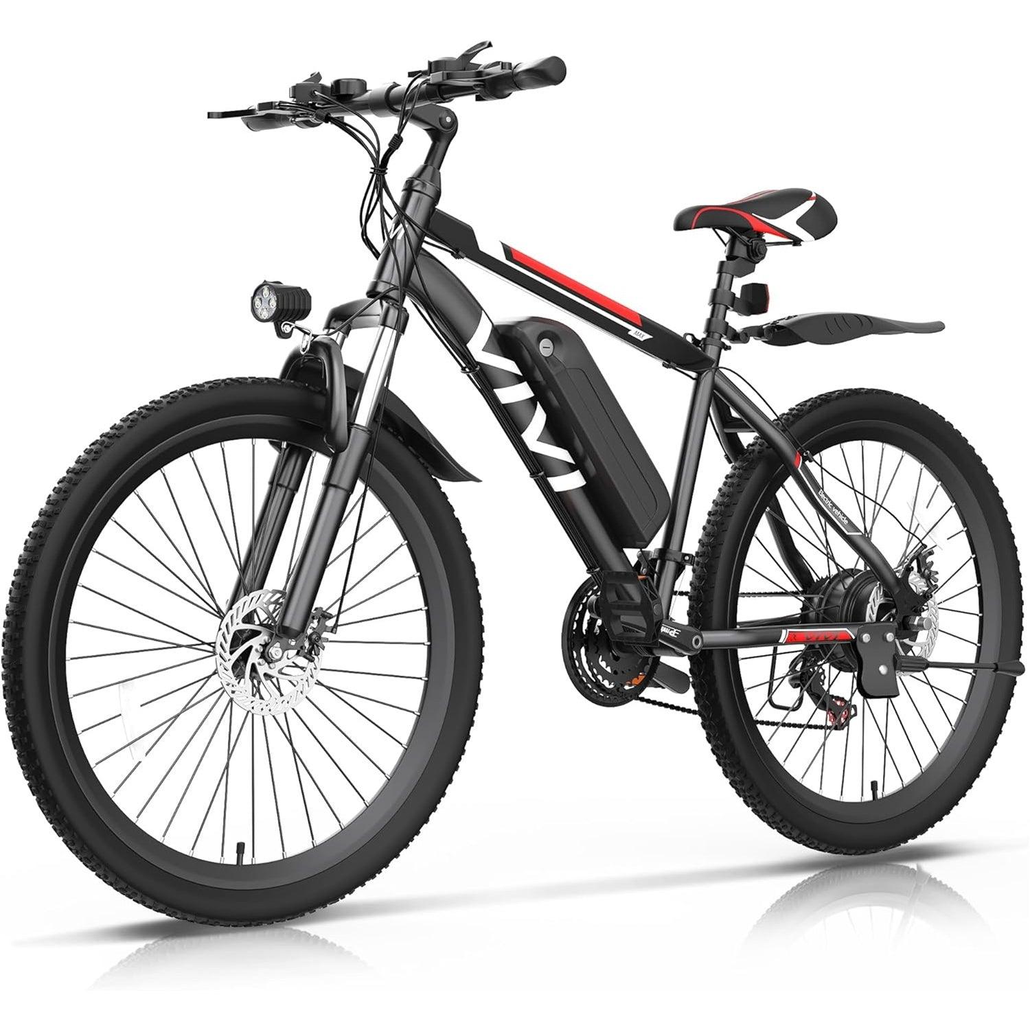 Vivi Electric Bike for Adults 26 inch Electric Mountain Bike 500w Cruise Control Electric Commuter Bike 21 Speed with Removable 48V Battery, Ul2849 Vivi Electric Bike for Adults 26 inch Electric Mountain Bike 500w Cruise Control Electric Commuter Bike 21 Speed with Removable 48V Battery, Ul2849