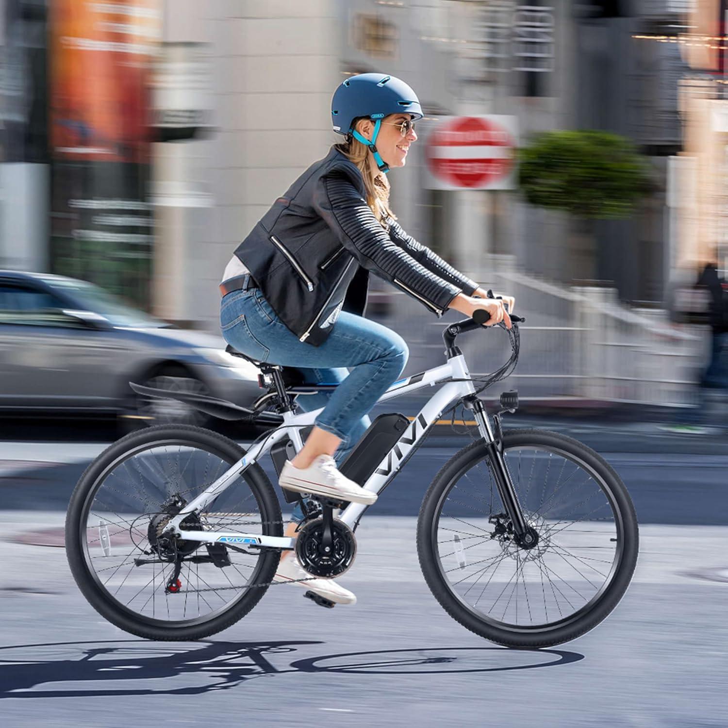 VIVI M026SHUL Electric Bike Hardtail Commuter Electric Mountain Bike SGS Certified to UL2849