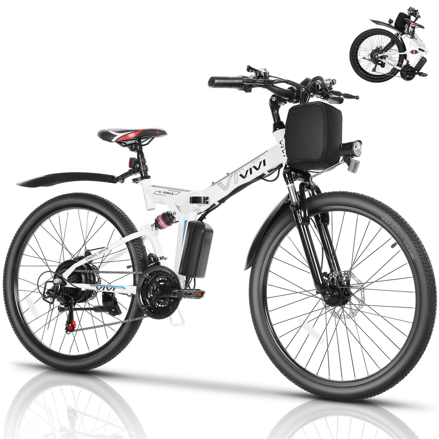 Vivi M026TGB Folding Softail Electric Mountain Bike