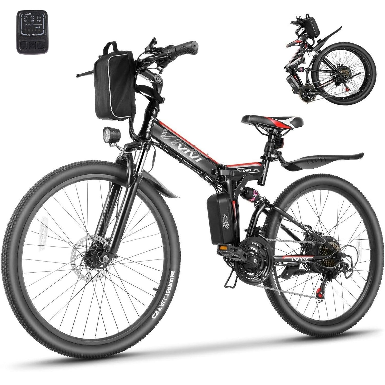 Vivi M026TGB Folding Softail Electric Mountain Bike