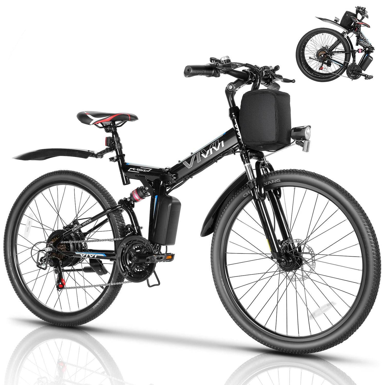 Vivi M026TGB Folding Softail Electric Mountain Bike