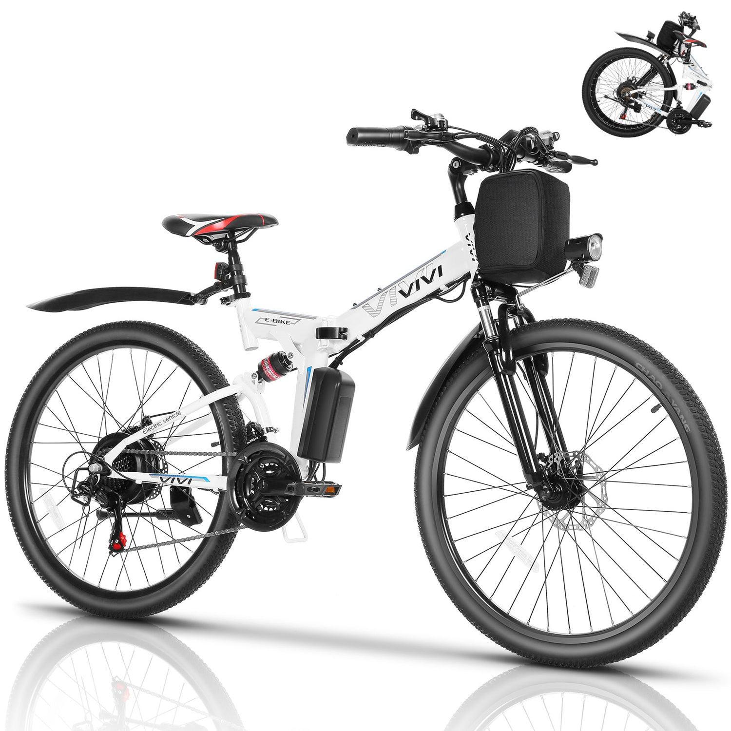 Vivi Electric Bike Foldable Full Suspension Electric Mountain Bike Vivi Electric Bike Foldable Full Suspension Electric Mountain Bike