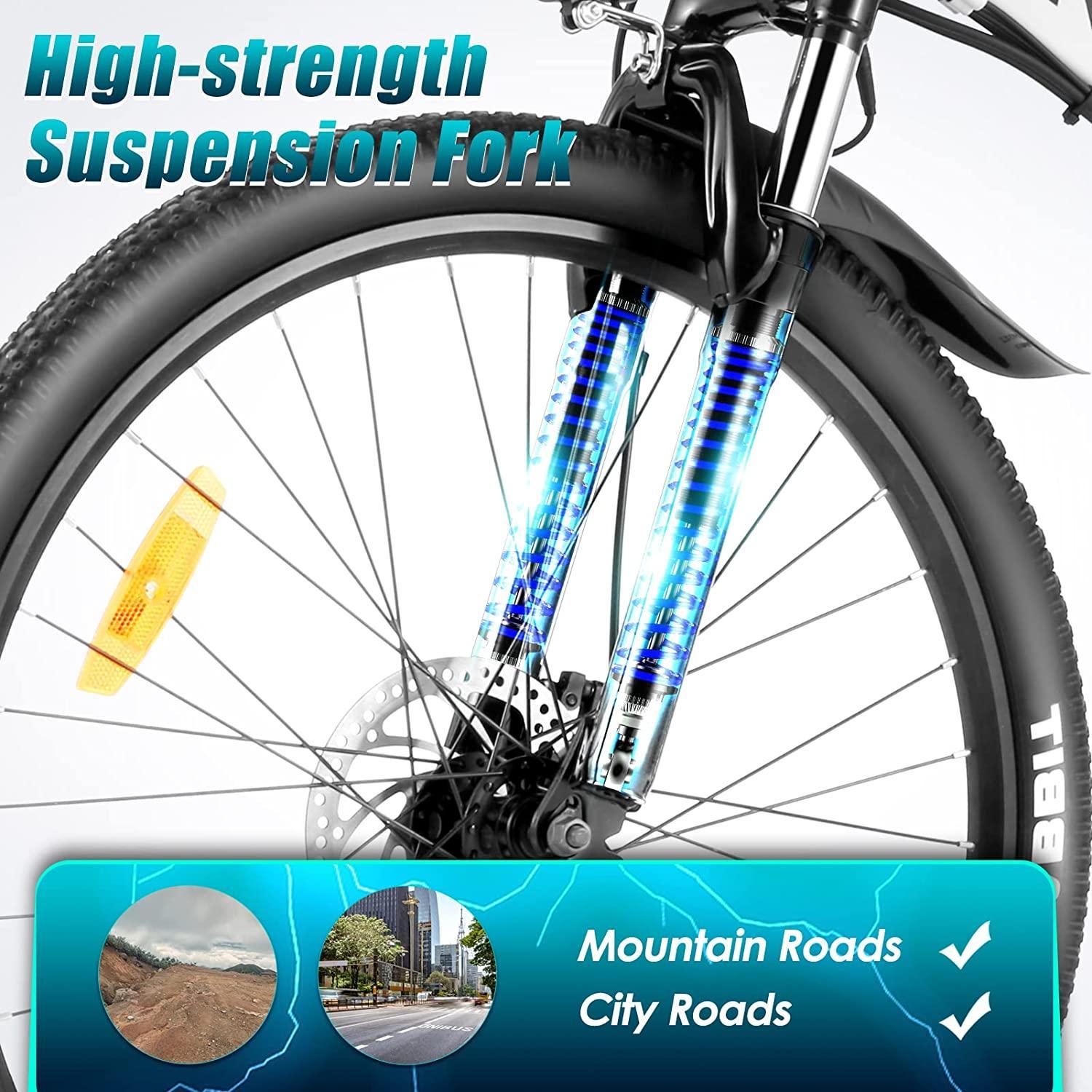 VIVI M026TGBUL Electric Bike Softail Folding Electric Mountain Bike SGS Certified to UL2849