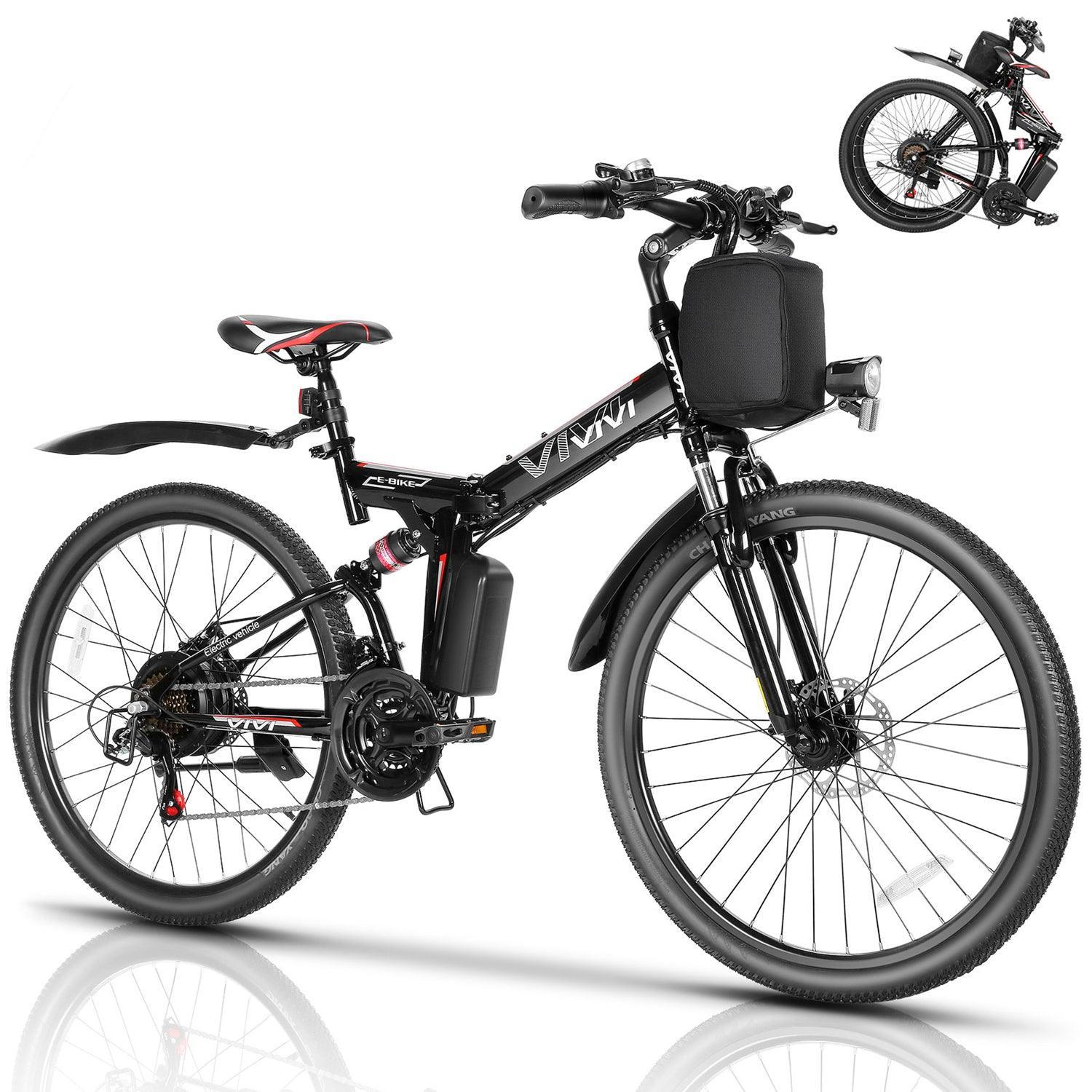VIVI M026TGBUL Electric Bike Softail Folding Electric Mountain Bike SGS Certified to UL2849